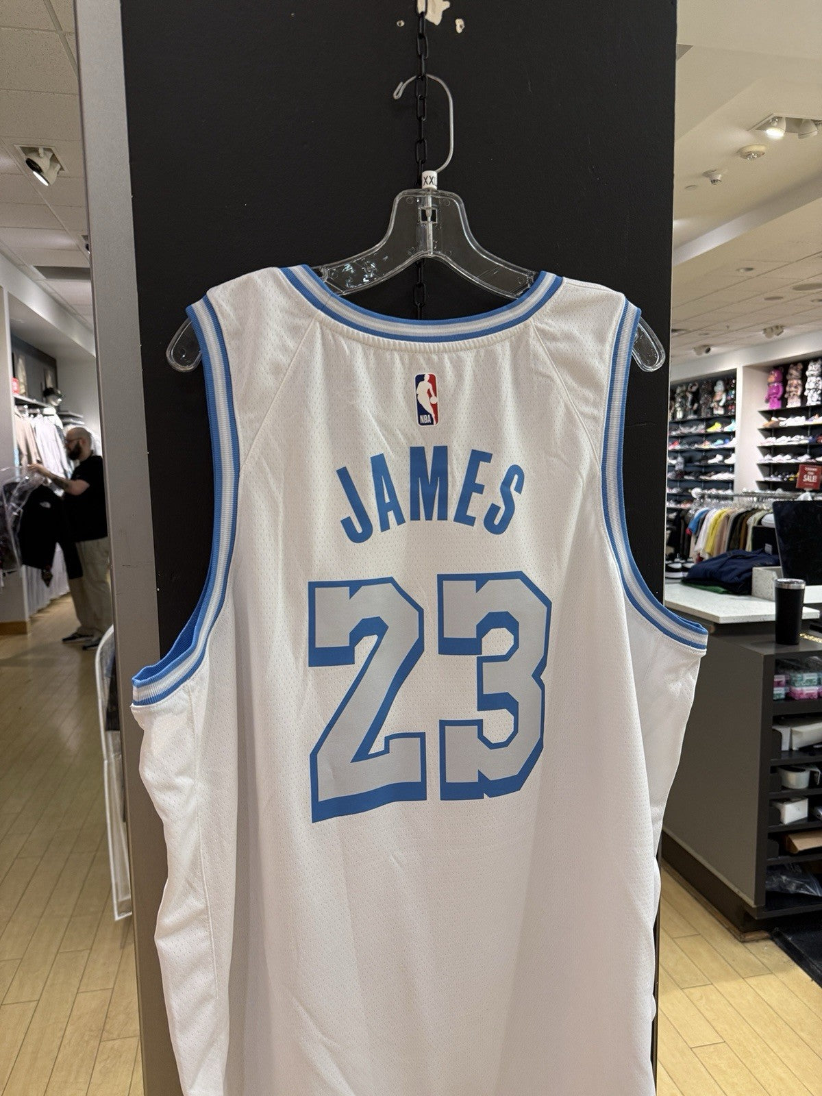 Nike Los Angeles Lakers City Edition Lebron James #23 Jersey Sz XXL