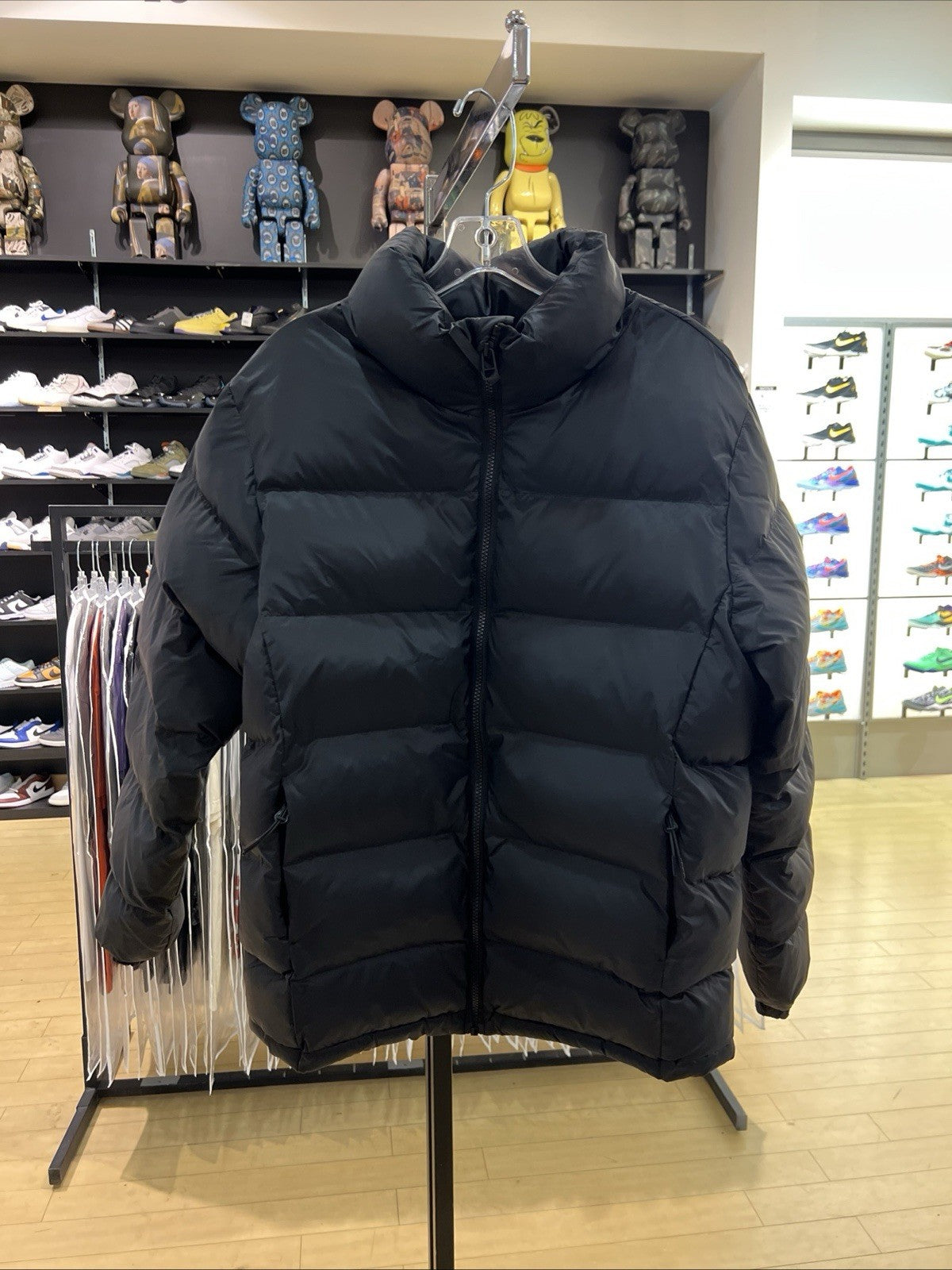 Trapstar It’s A Secret Puffer Jacket Black Sz S