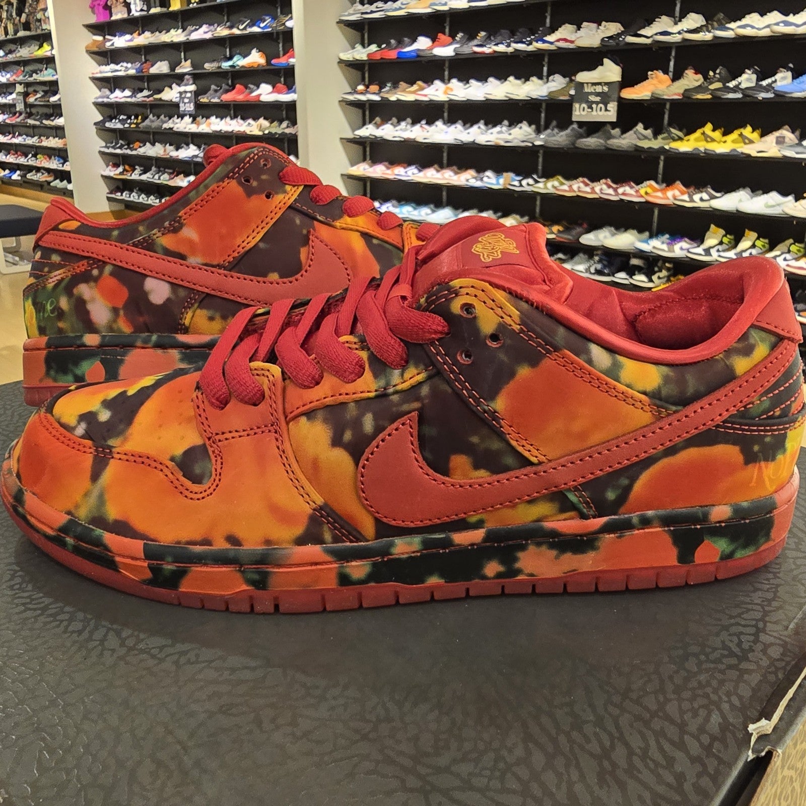 Size 9.5 - Nike The Wizard of Oz x Dunk SB Low Poppy Field