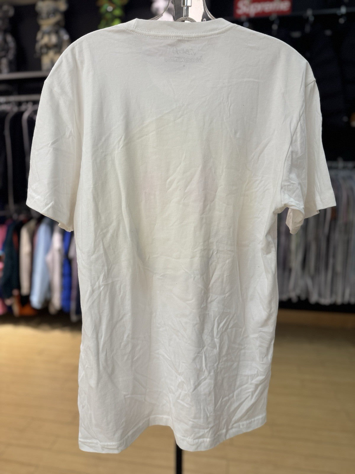 New J BALVIN X Friends With You Collab T-shirt White Smiley face Tour SZ Medium