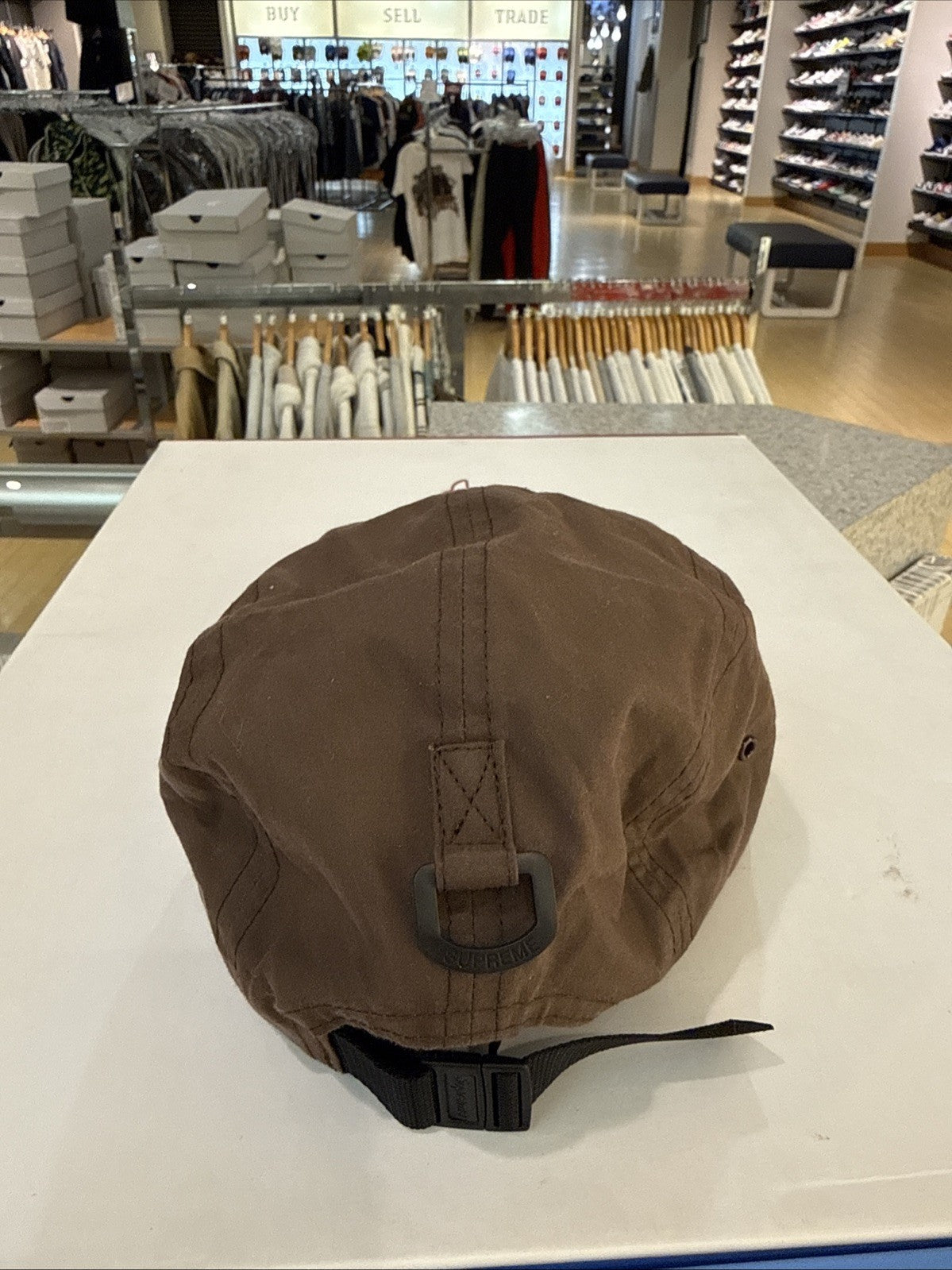 Supreme Waxed Cotton Camp Cap FW21
