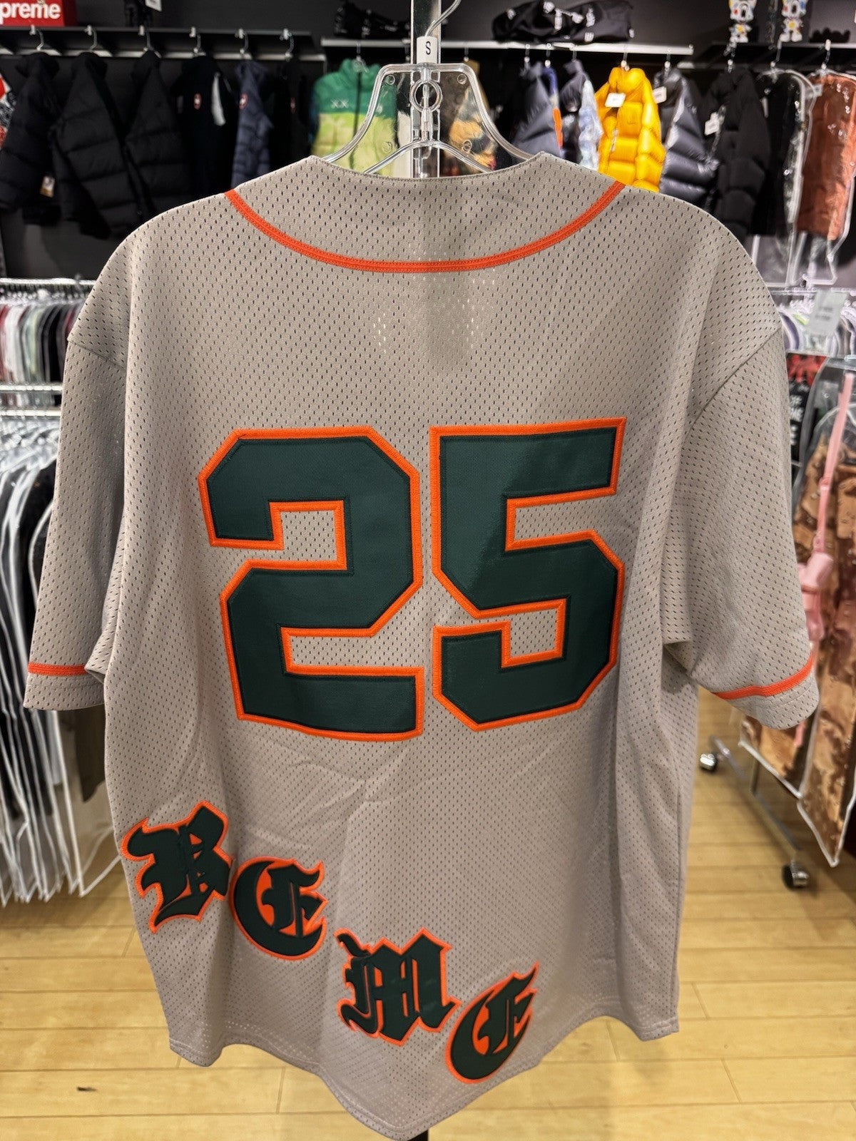 Supreme Old English Baseball Jersey Size Small