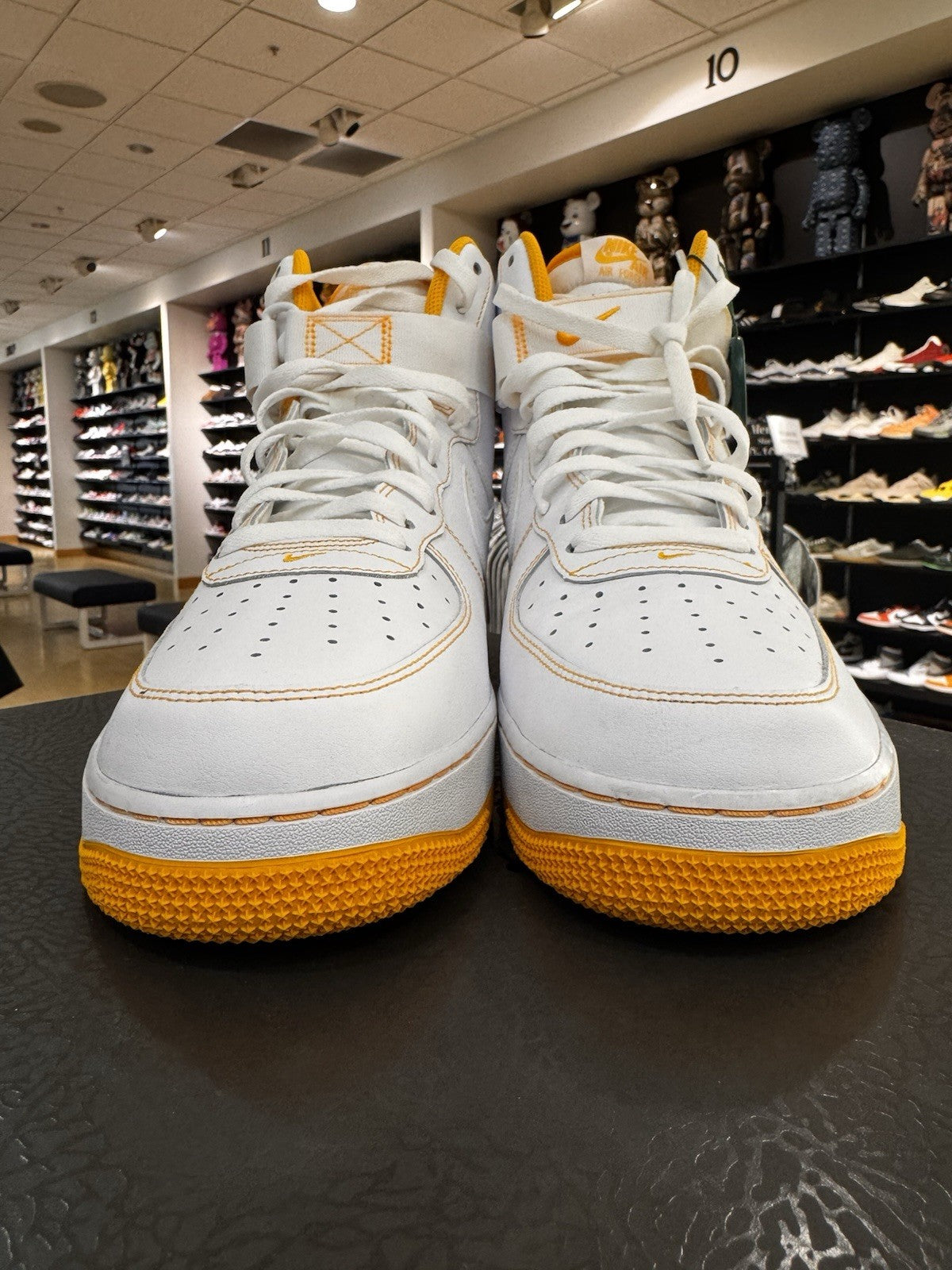 Nike Air Force 1 '07 High Laser Orange Size 13