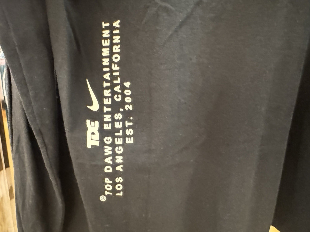 TDE X Nike Top Dawg Arc Long Sleeve Black Size L