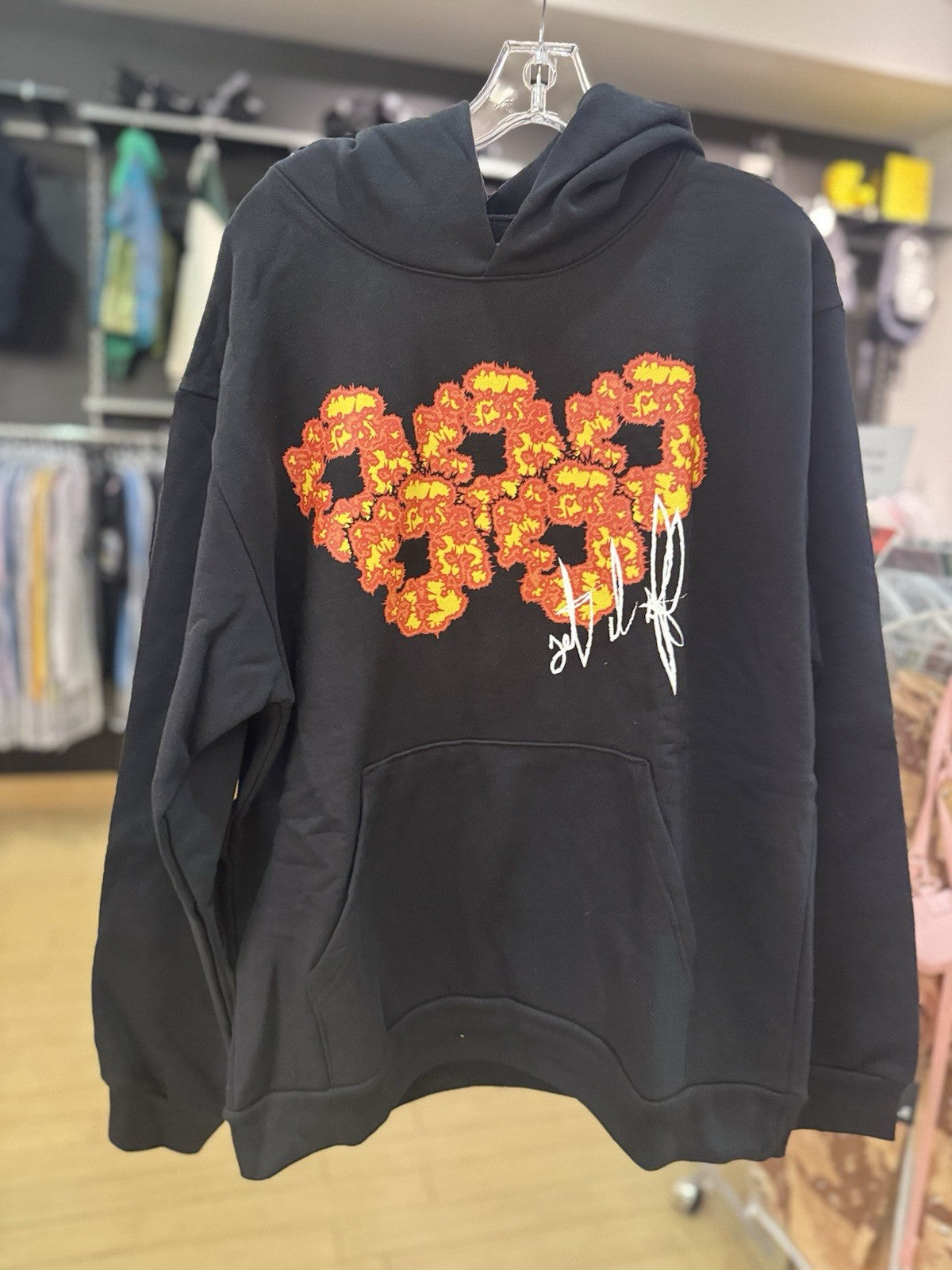 Denim Tears X Offset Hoodie Black Size Medium