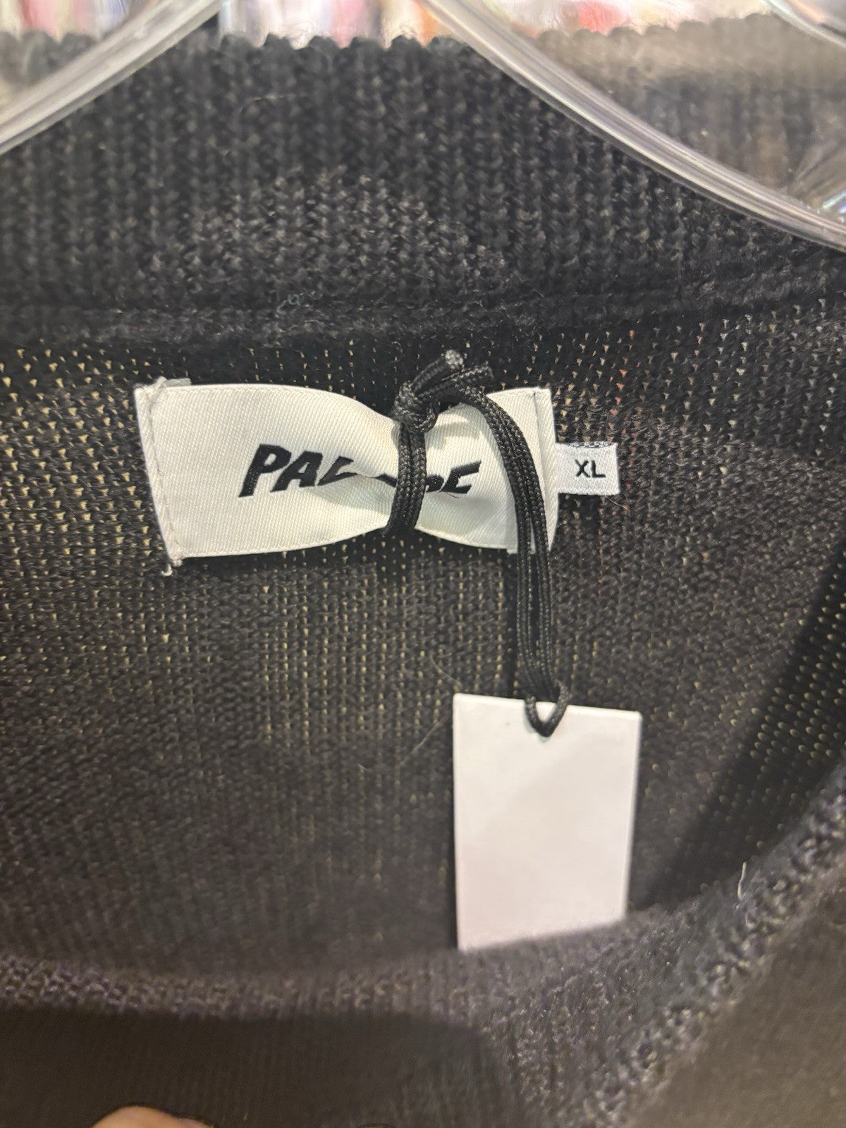 Palace Skull Knit Black