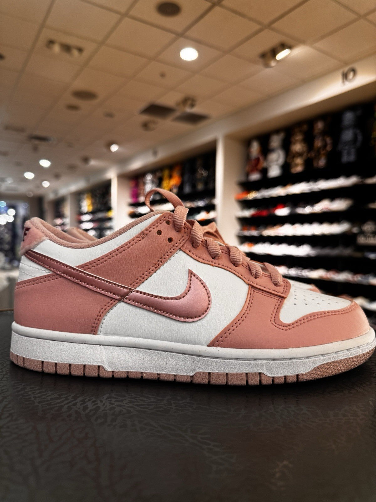 Nike Dunk Low Pink Velvet Size 5.5Y