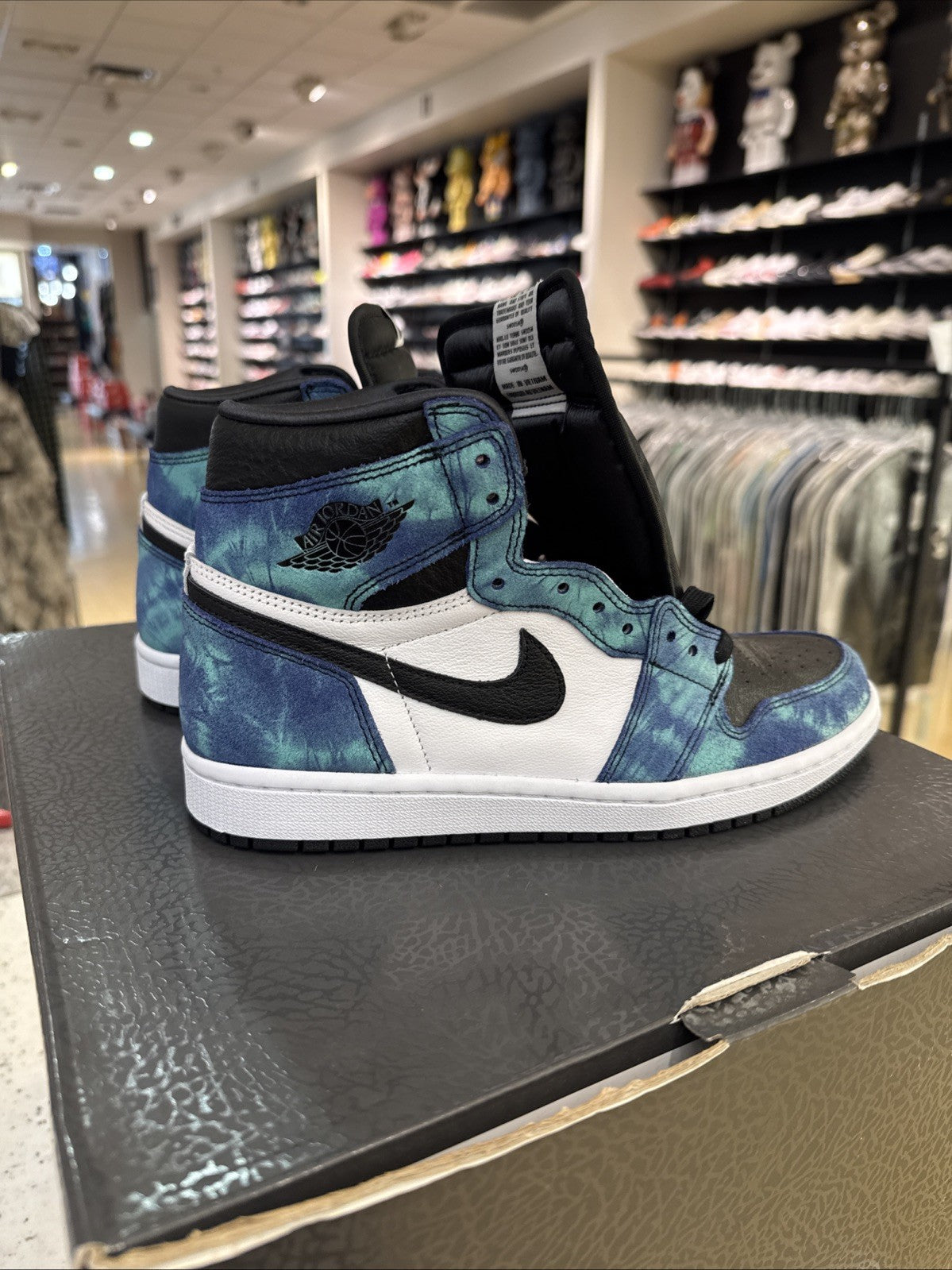 Size 9 - Air Jordan 1 Retro OG High Tie-Dye W NO BOX