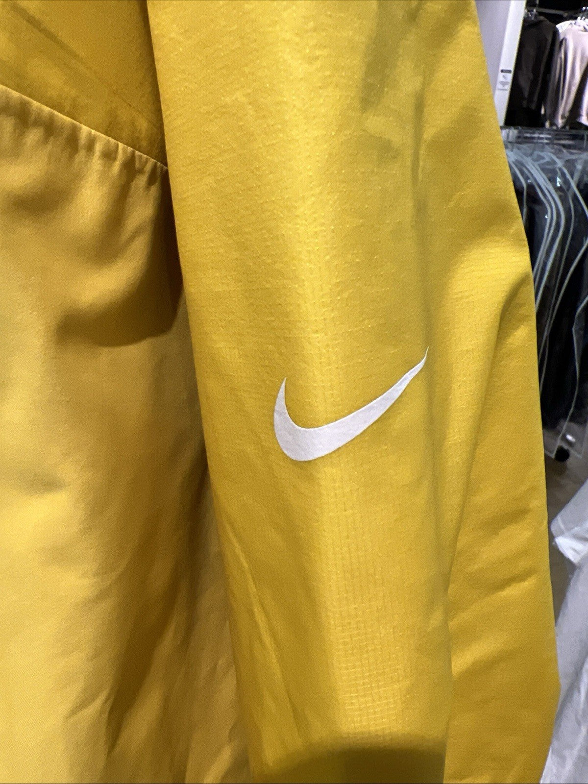 Nike NOCTA L'Art Bala Tech Jacket Yellow Vivid Sulfur SZ XXL