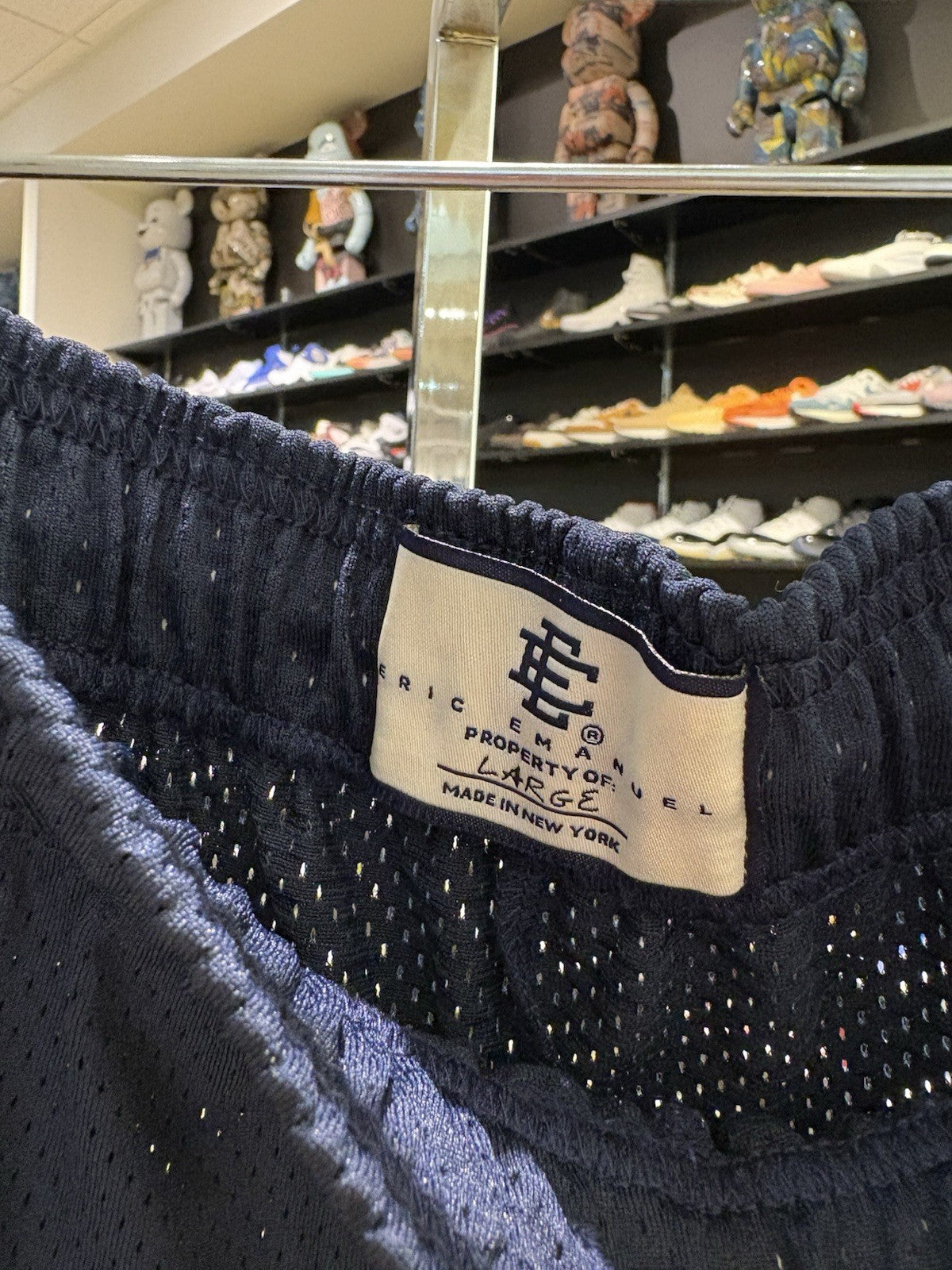 Eric Emanuel EE Basic/Core Short Navy/Black Size Large
