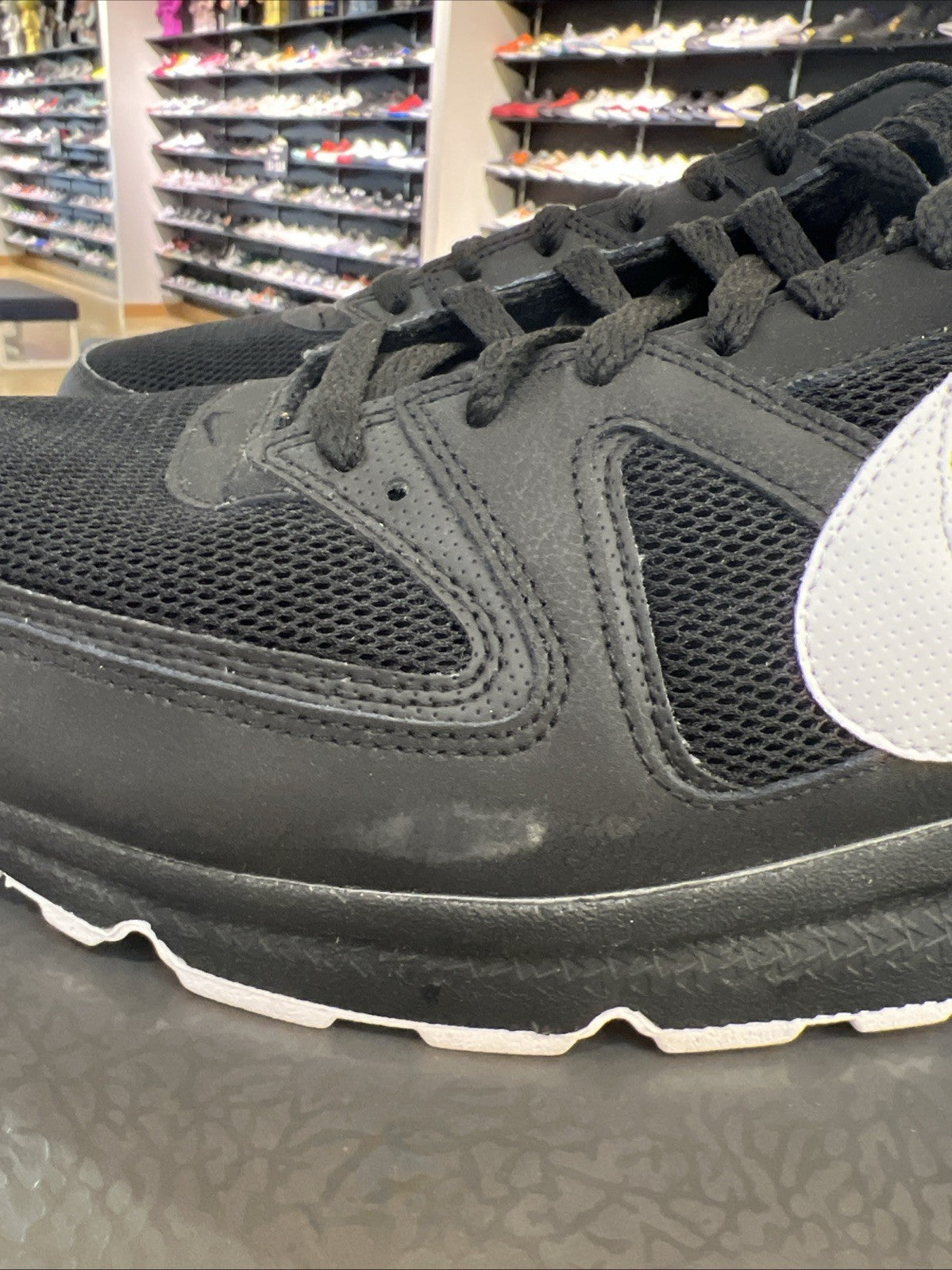 Nike Air Max Command Black White Sneakers Sz 15 DEFECT / NO BOX