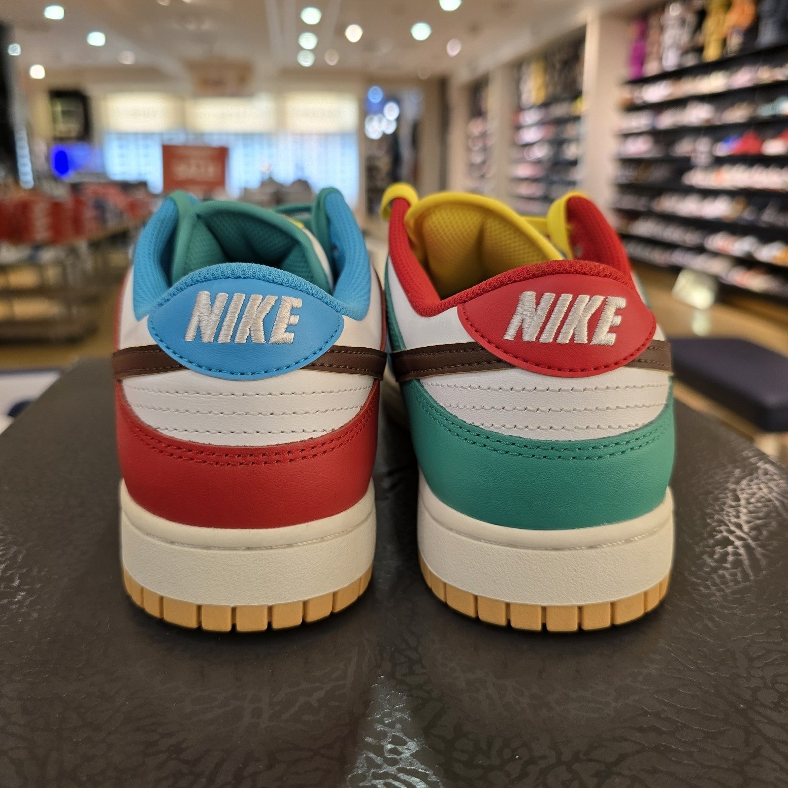 Size 9 - Nike Dunk SE Low Free.99 - White USED