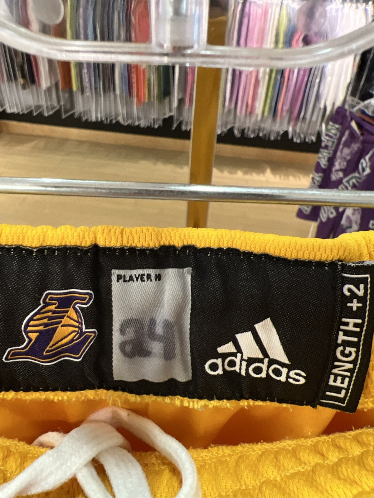 Official Game Issued Los Angeles Lakers Shorts Possible Kobe Bryant's READ MORE