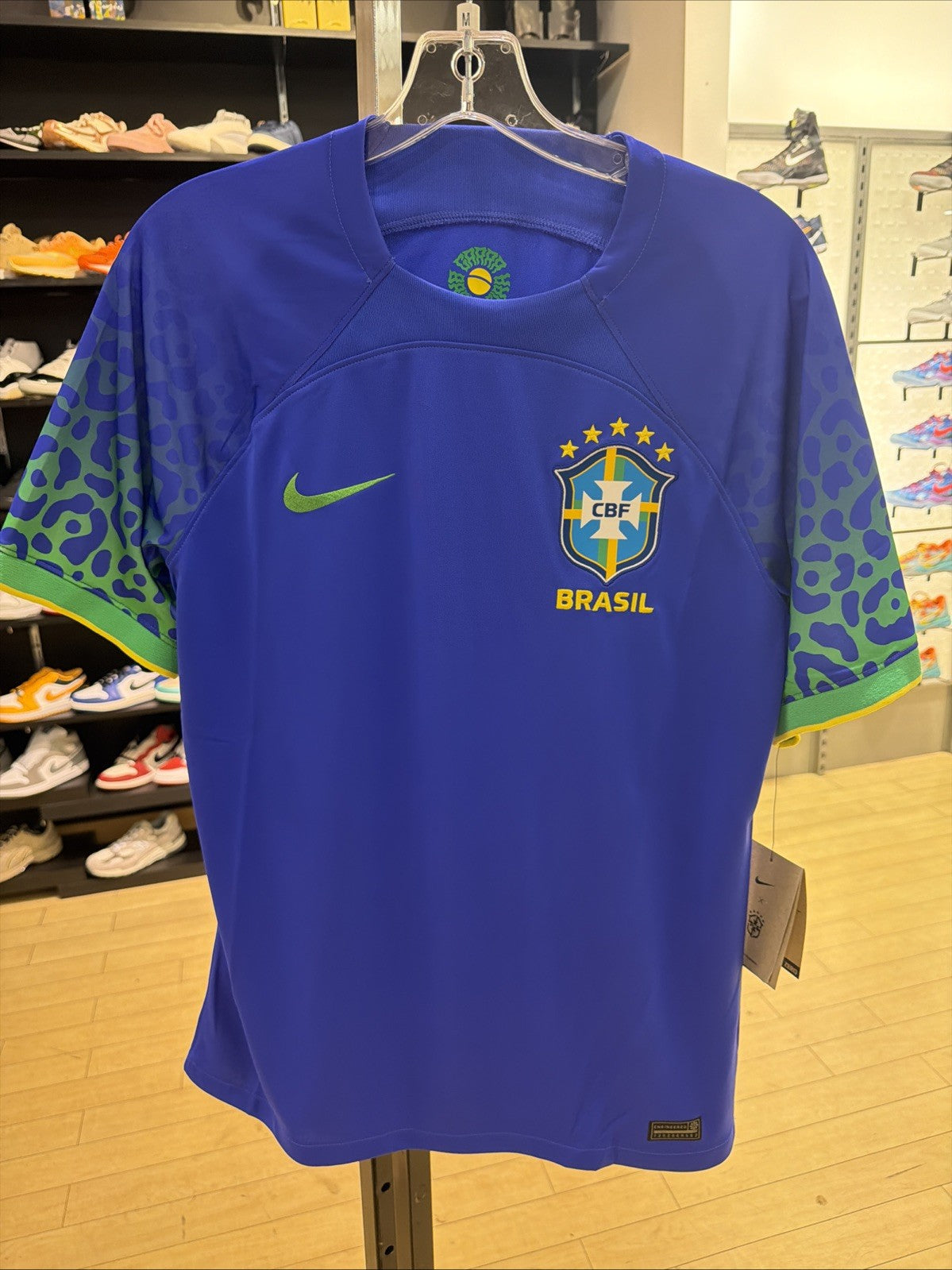Nike Away Brasil 2022 2023 Jersey Shirt US Men’s Sz M