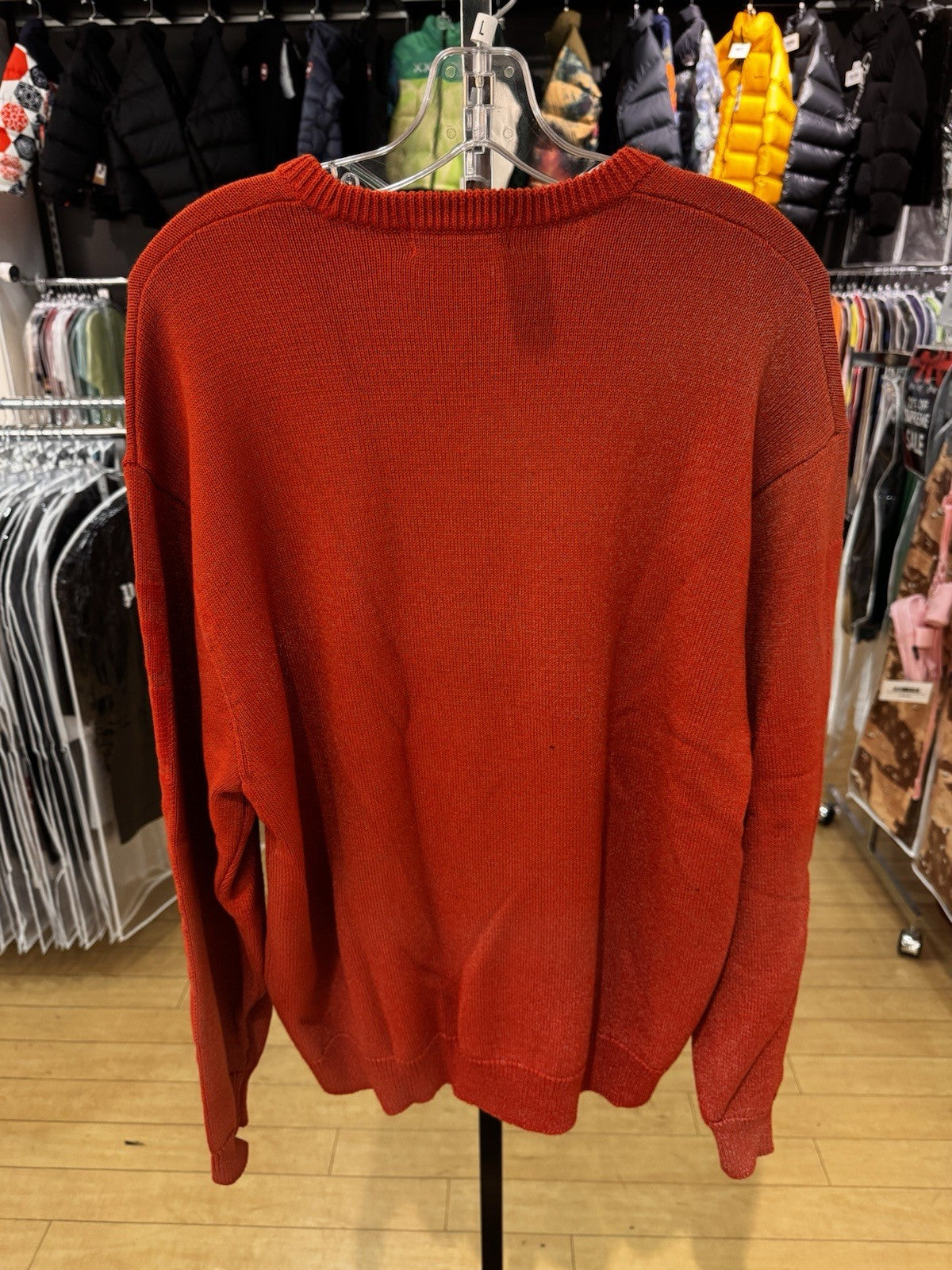 Supreme Reflective Sweater Orange Size L