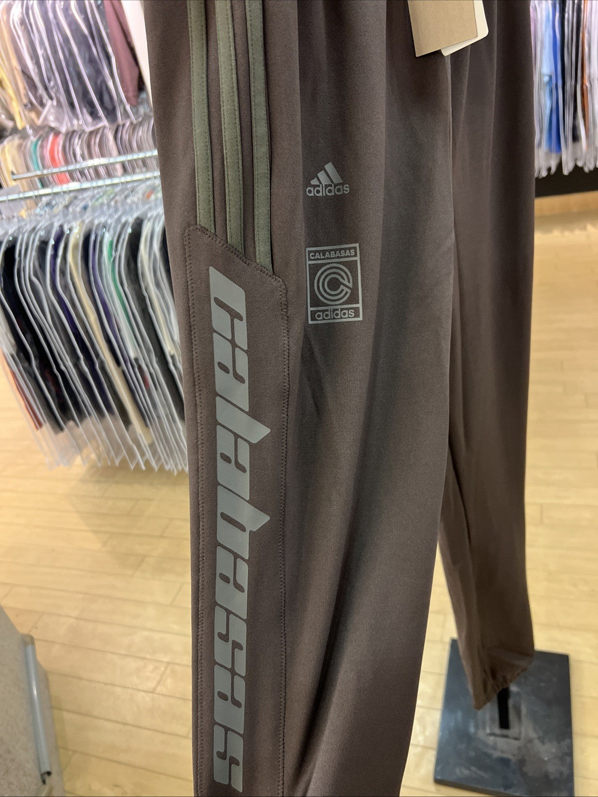 adidas Yeezy Calabasas Track Pant 'Umber/Core' EA1901 Sz L