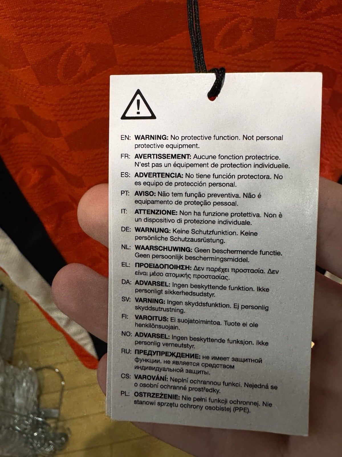 Corteiz x Nike NRG Jersey Team Orange Size S