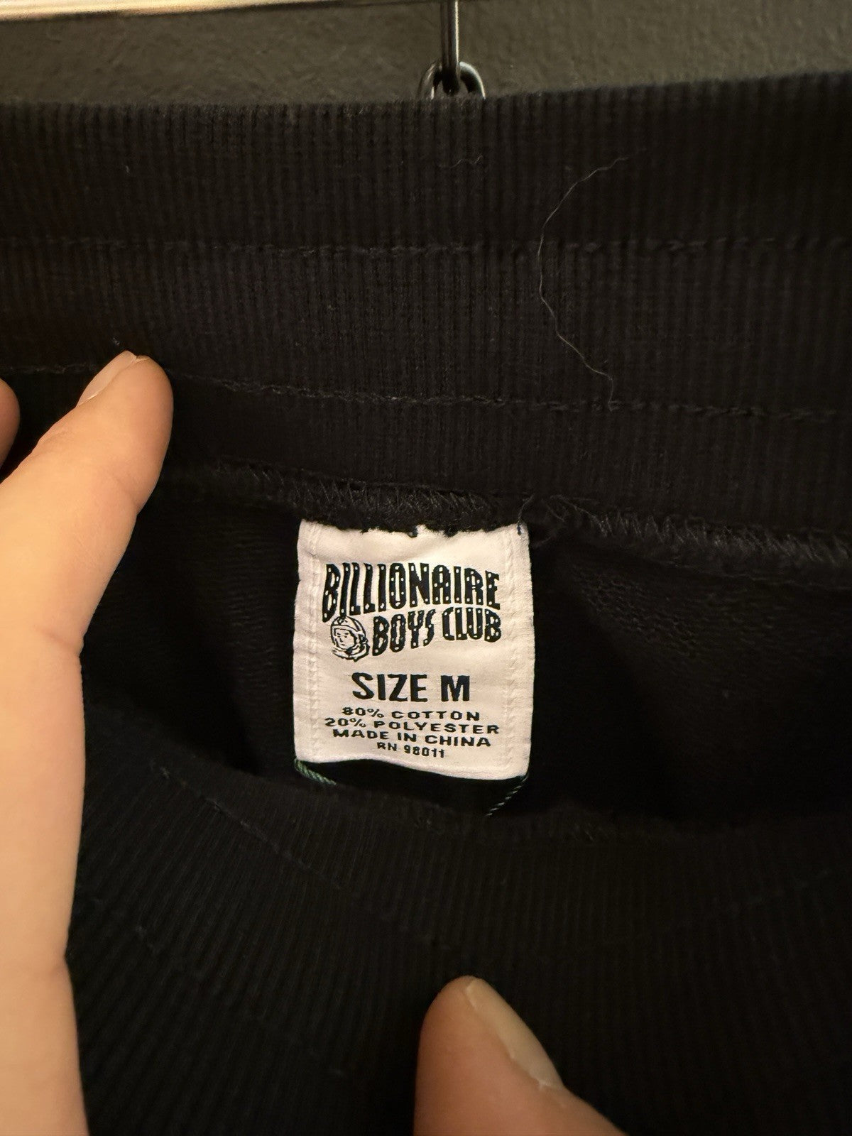 BILLIONAIRE BOYS CLUB BB Solar Short Black Front Pockets Sz M