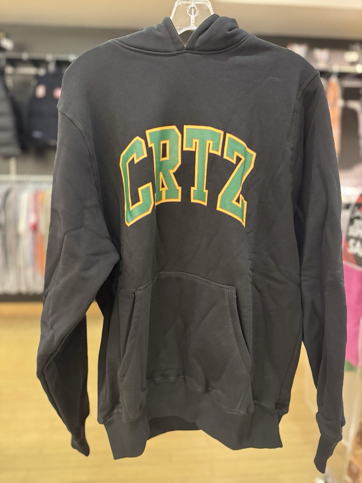 Corteiz Crtz Dropout Hoodie Black Size Small