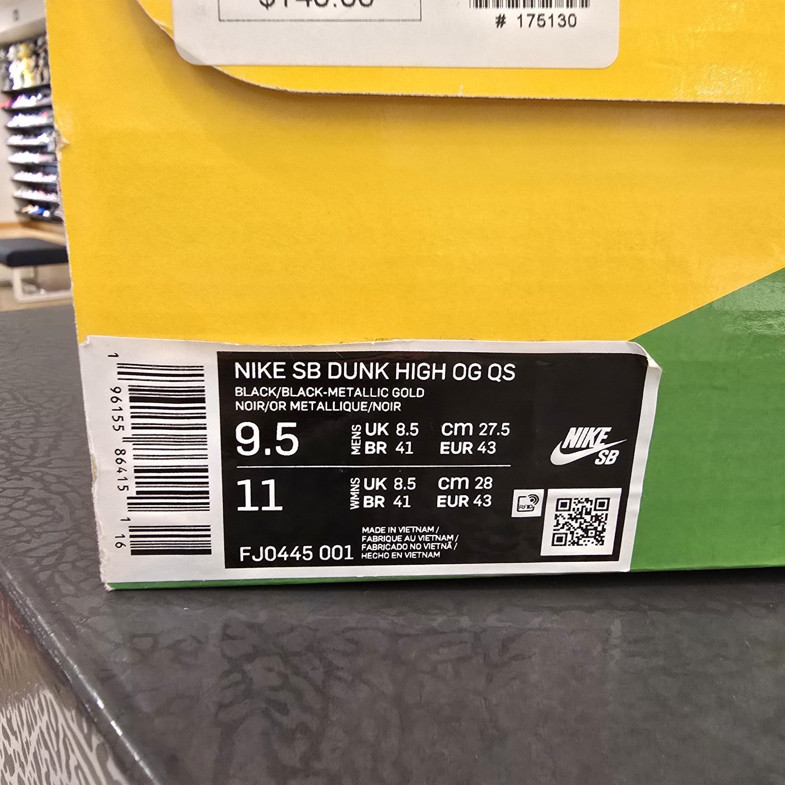 Size 9.5 - Pawnshop x Nike Dunk SB High Old Soul