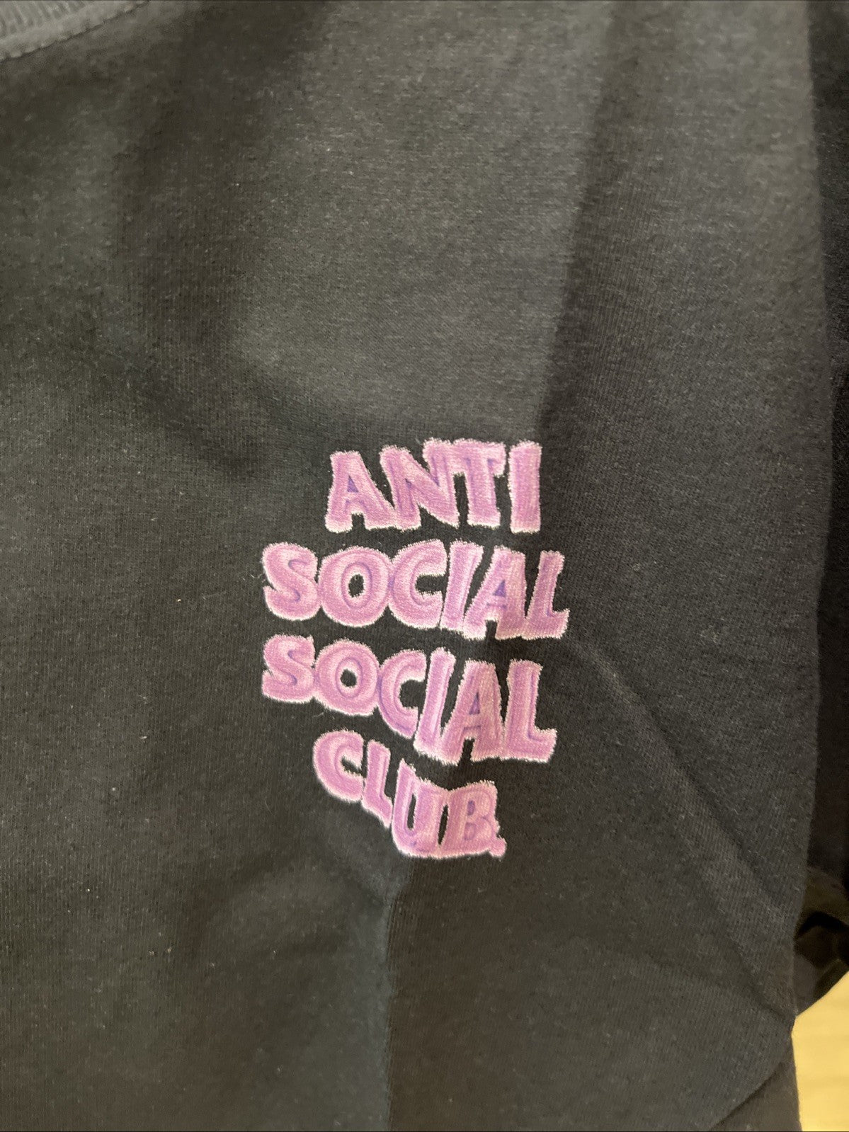 Anti Social Social Club Anthropomorphic Black Tee
