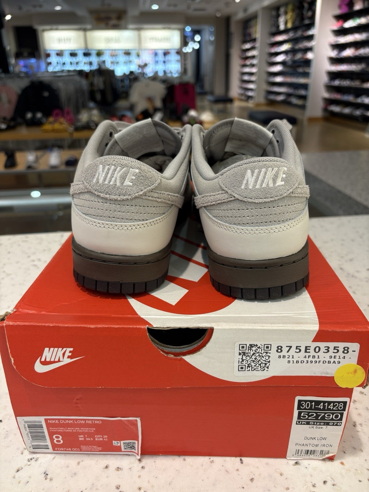 Nike Dunk Low Ironstone Size 8