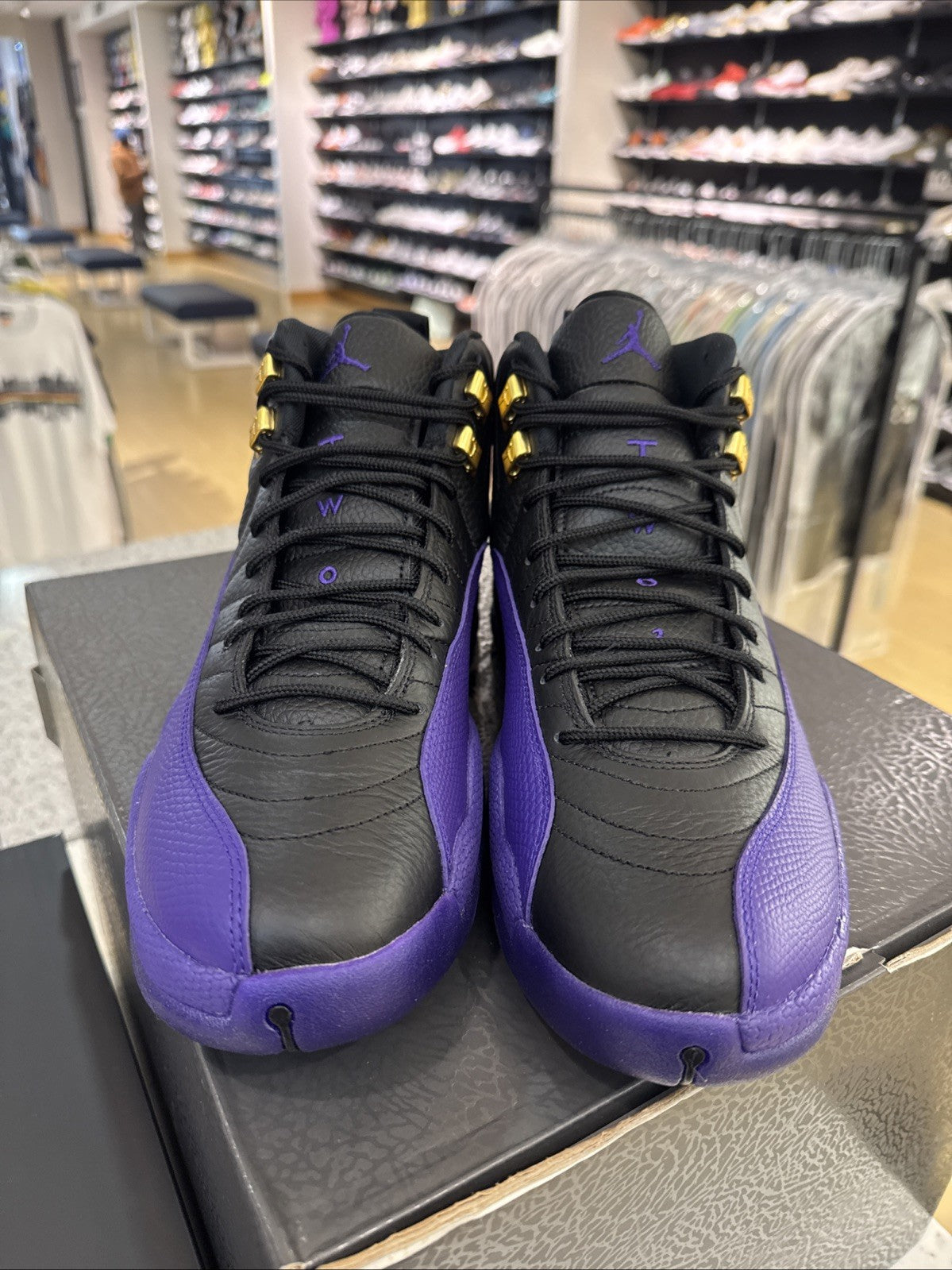 Size 12 - Jordan 12 Retro Mid Field Purple