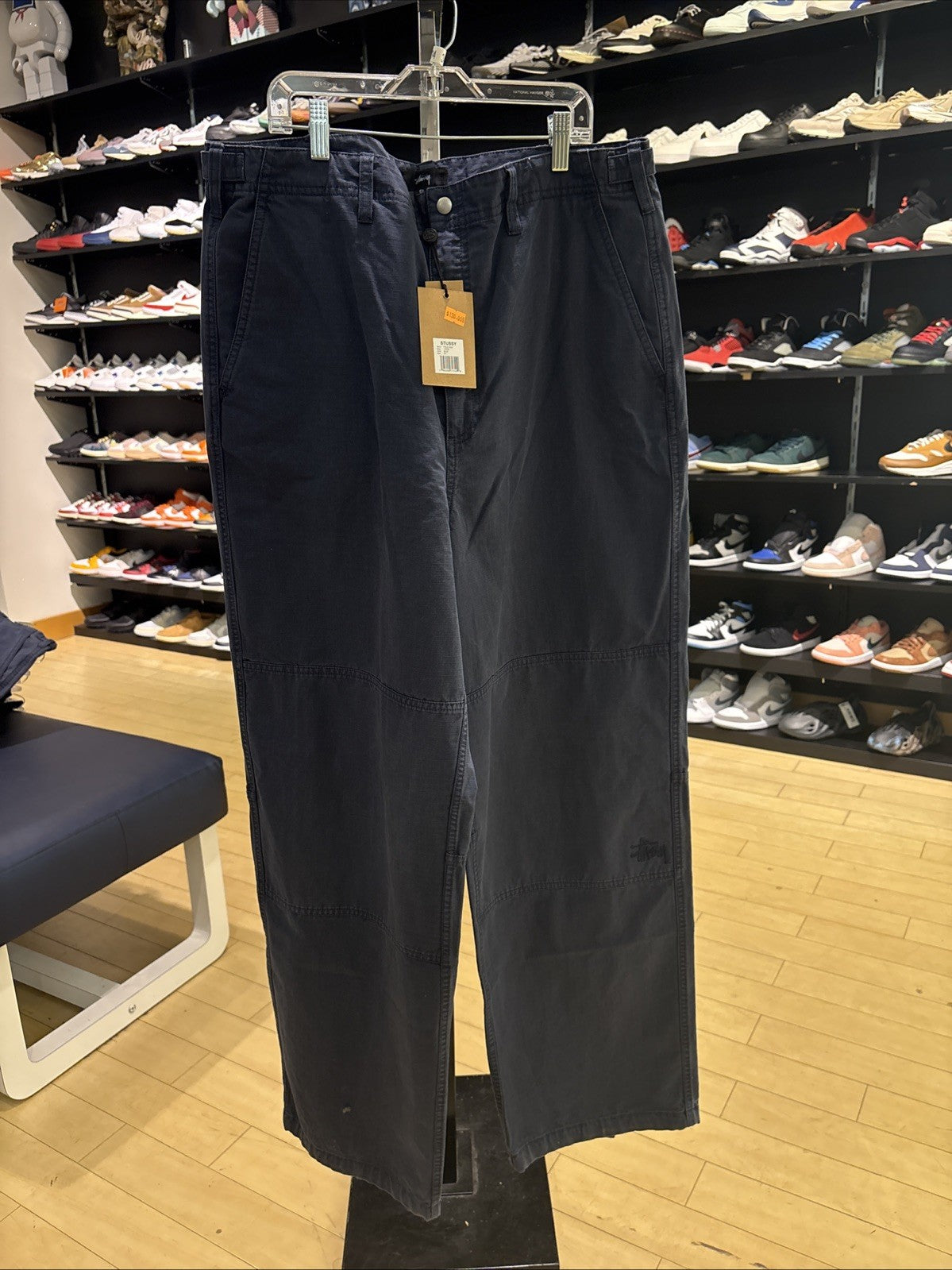 Stussy Field Pant Blue Size 34”