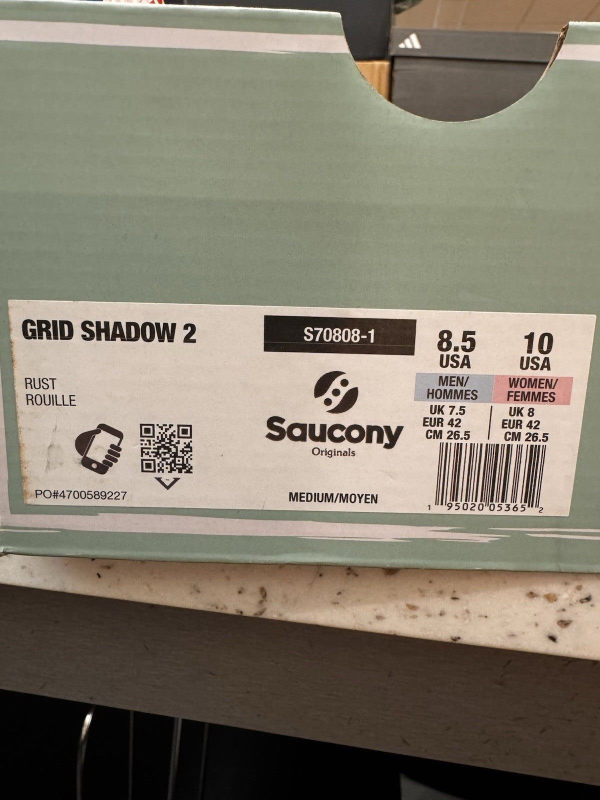 Saucony Grid Shadow 2 Year of the Dragon Size 8.5