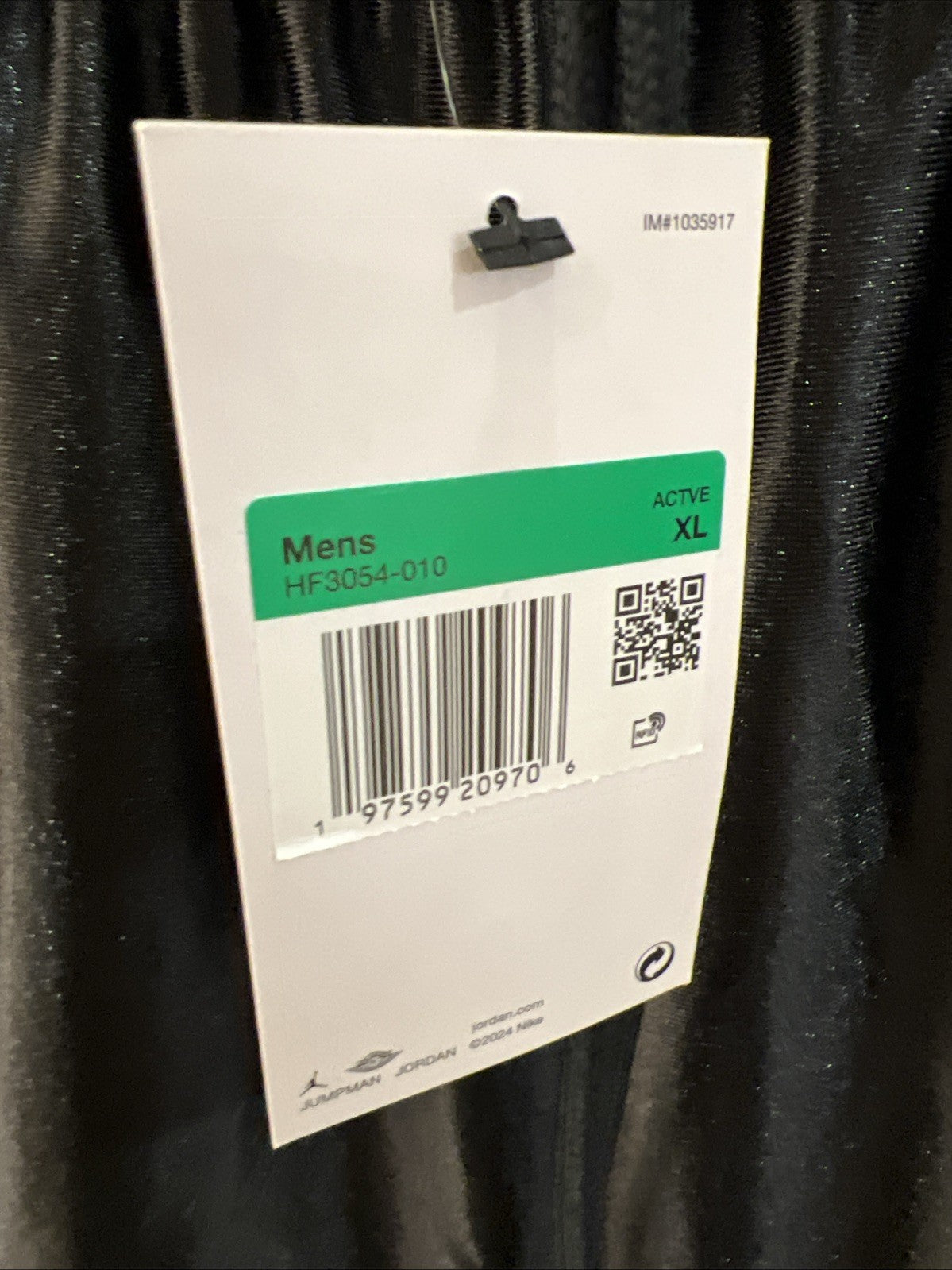 Supreme Jordan Warm Up Shorts Black Sz XL