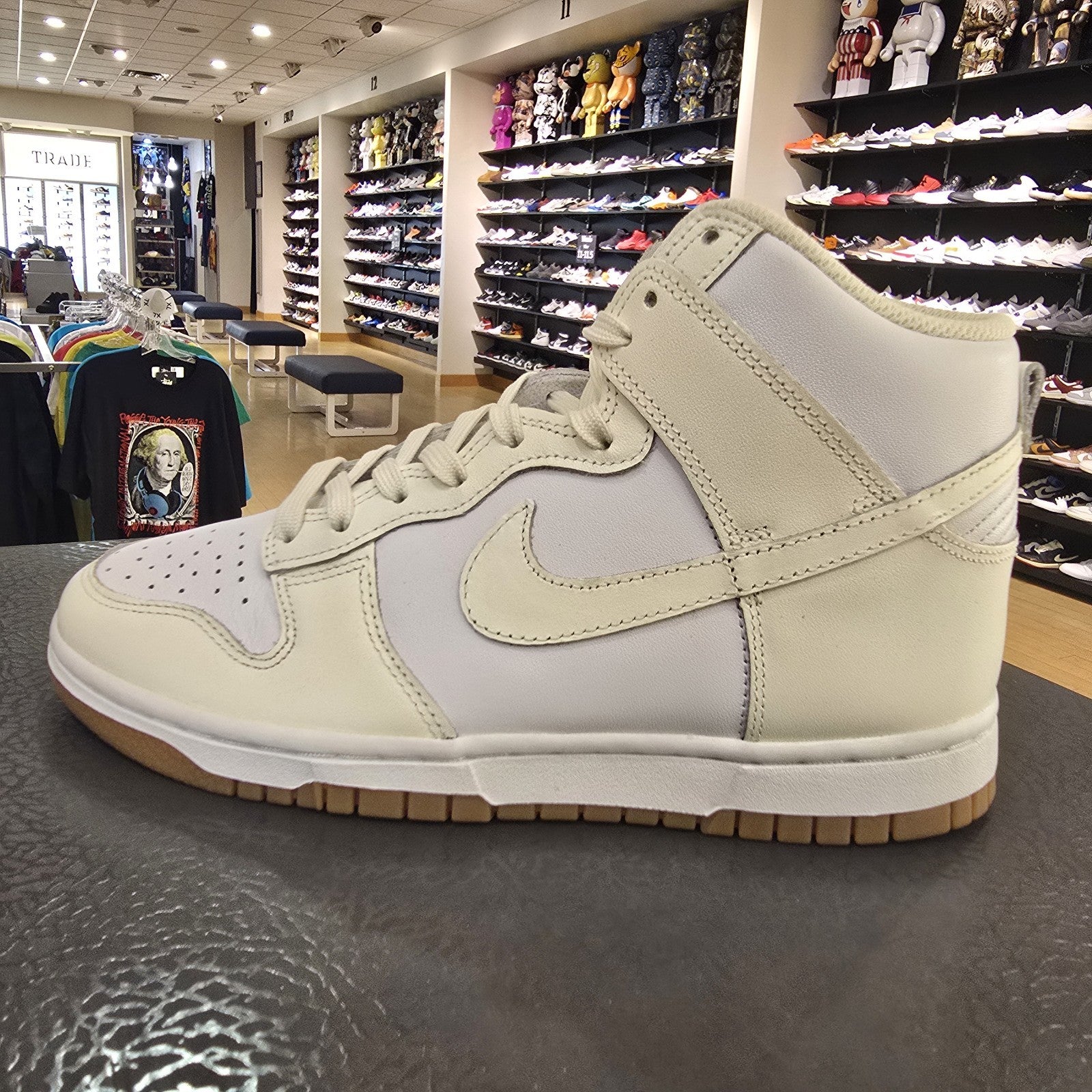Size 7 - Nike Dunk High Sail Gum Women's