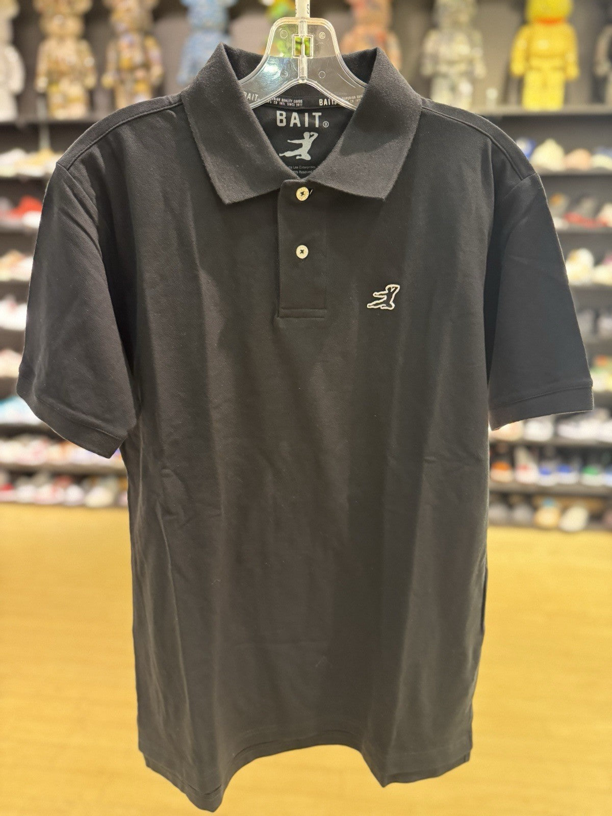 Bait X Bruce Lee Polo Shirt Black Size Small