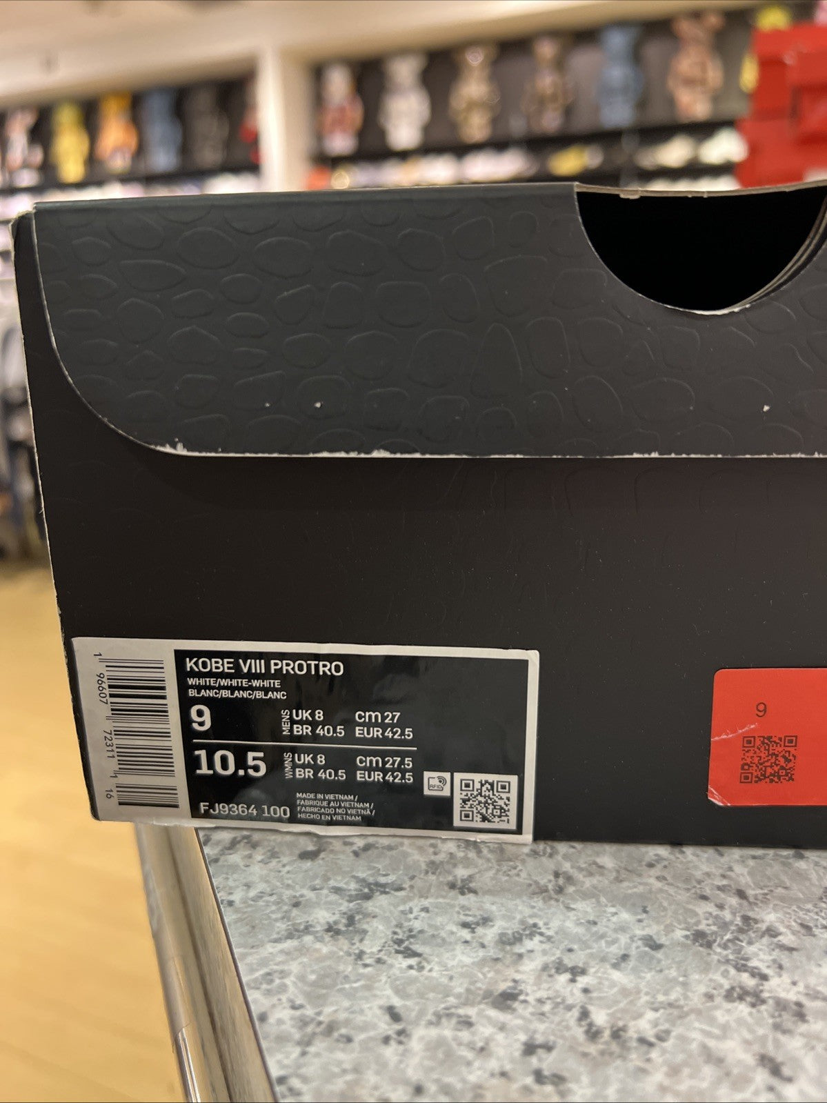 Nike Kobe 8 Protro Halo White Sz 9