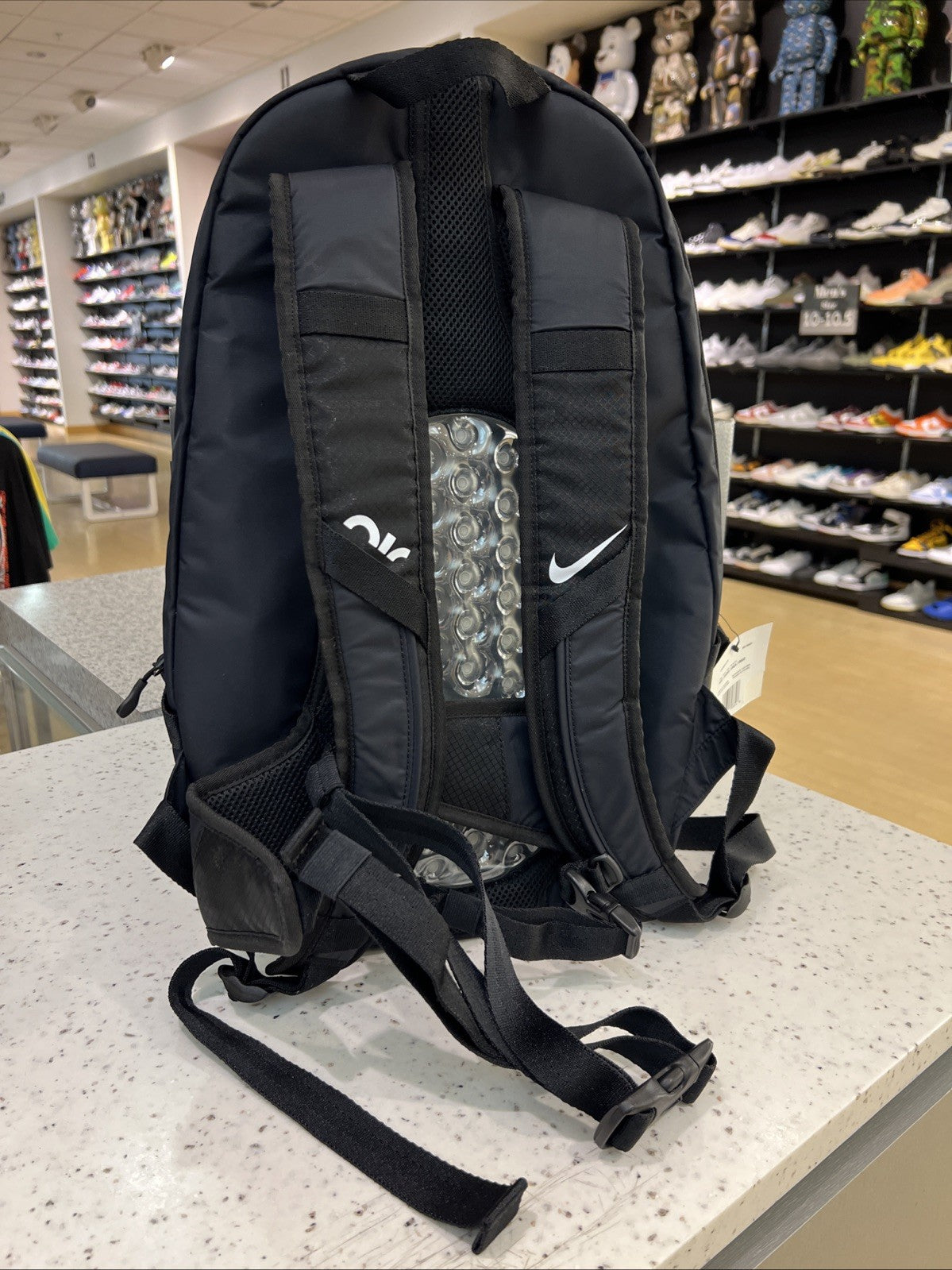 Nike Air Max Bubble Backpack Black Clear 17L
