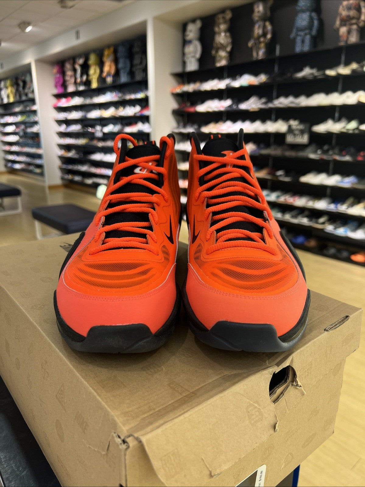 Nike Air Penny 5 Total Crimson Sz 11.5 USED