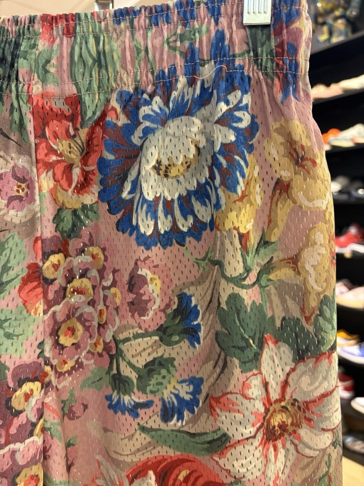 Eric Emanuel EE Basic/Core Short Wallpaper/Blue Size Medium