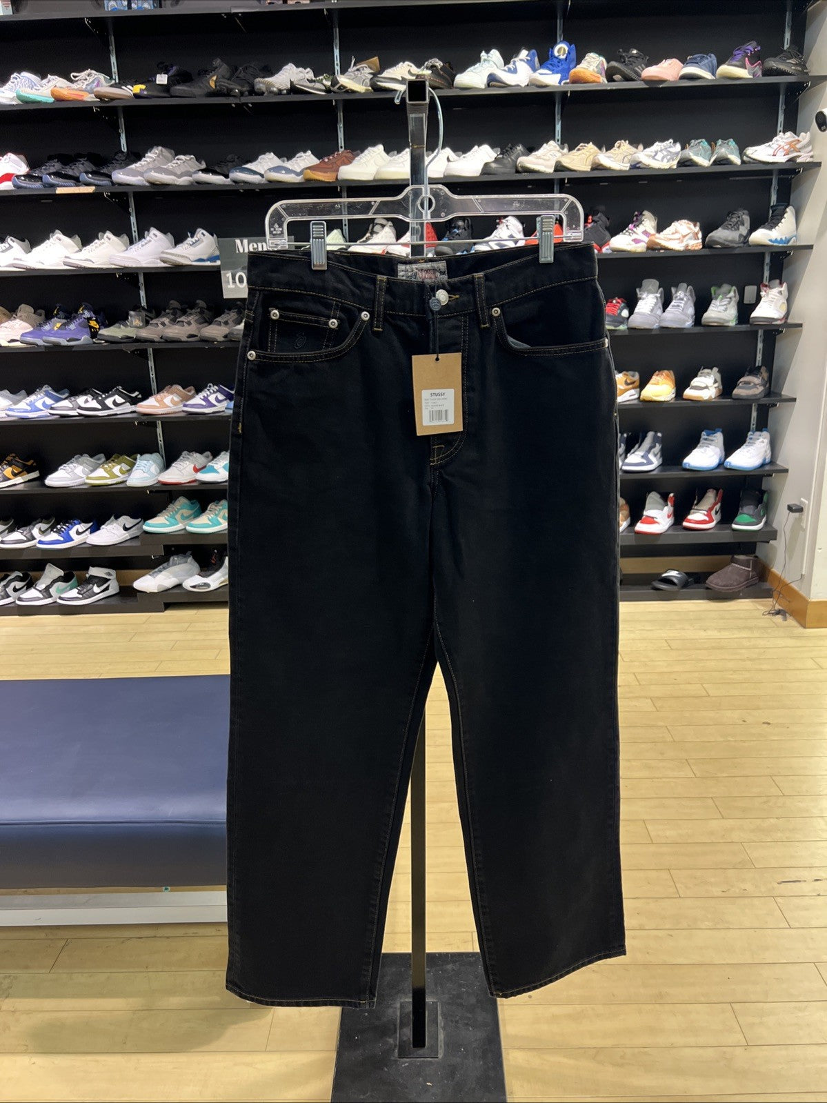 Stussy Classic Jean Denim Washed Black