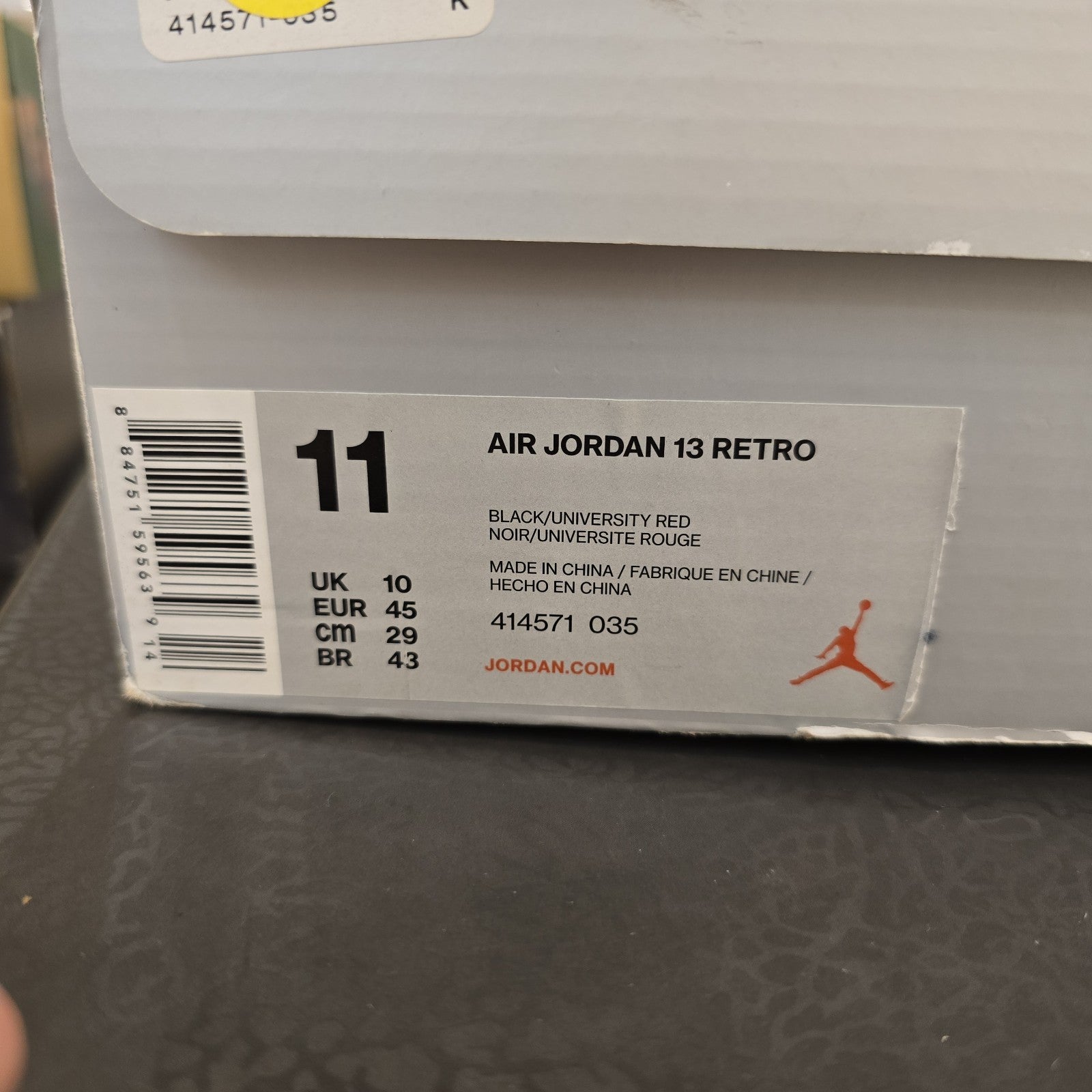 Size 10 - Air Jordan 13 Retro 2010 Cherry