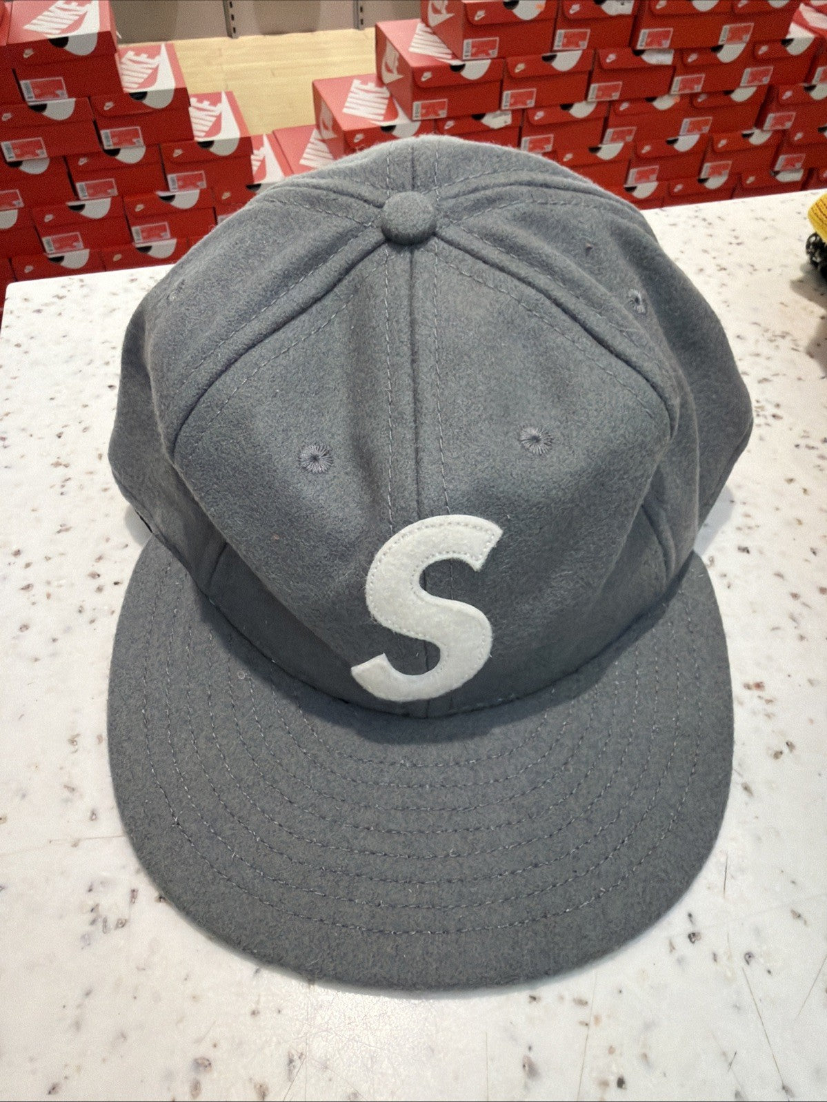 Supreme Ebbets S Logo Fitted 6-panels