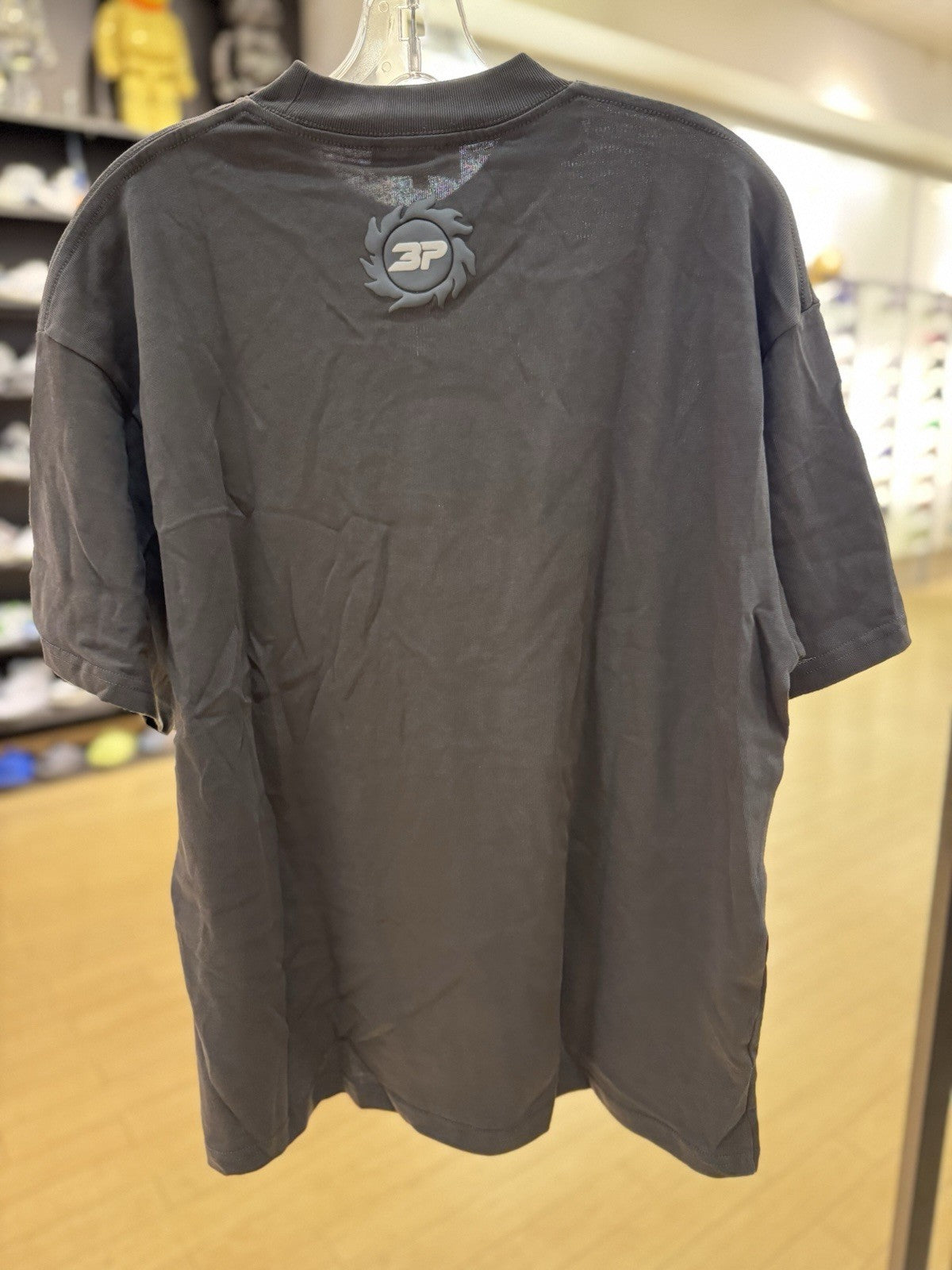 Broken Planet Falling Stars Shirt Soot Black Size Large