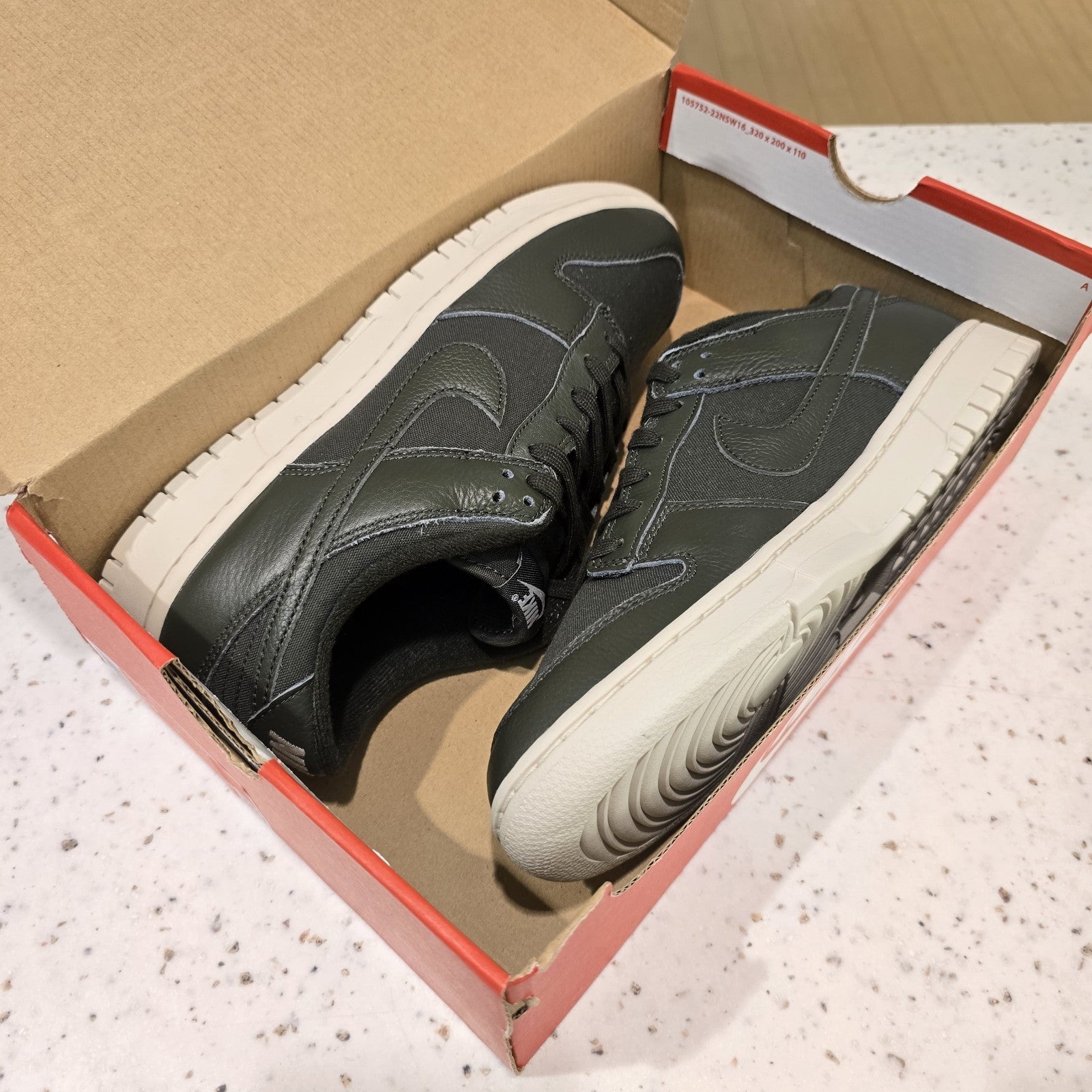 Size 9 - Nike Dunk Low Retro PRM Sequoia DZ2538-300