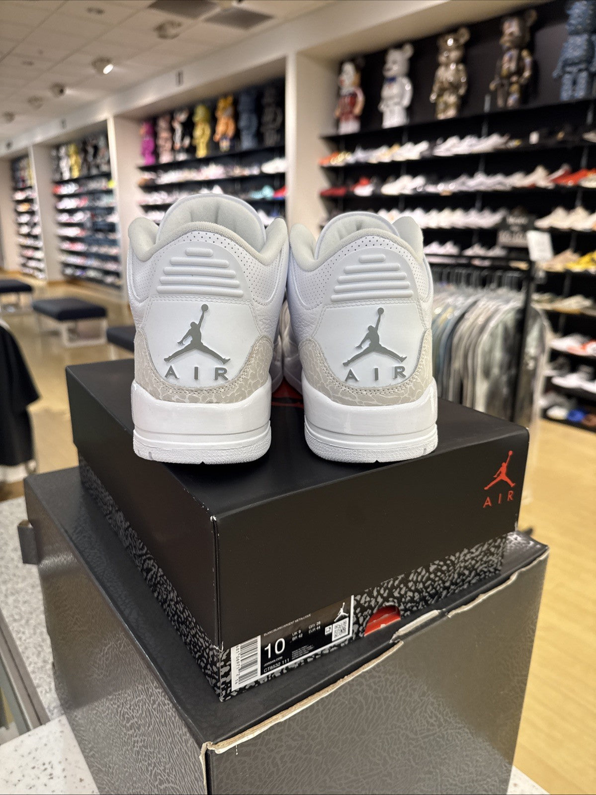 Size 10 - Air Jordan 3 Retro 2025 Pure Money
