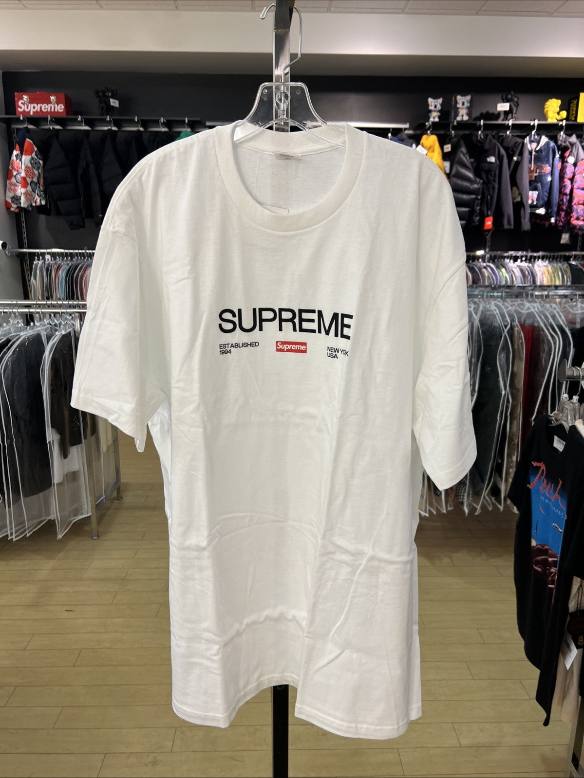 Supreme Est. 1994 T Shirt White Sz XXL