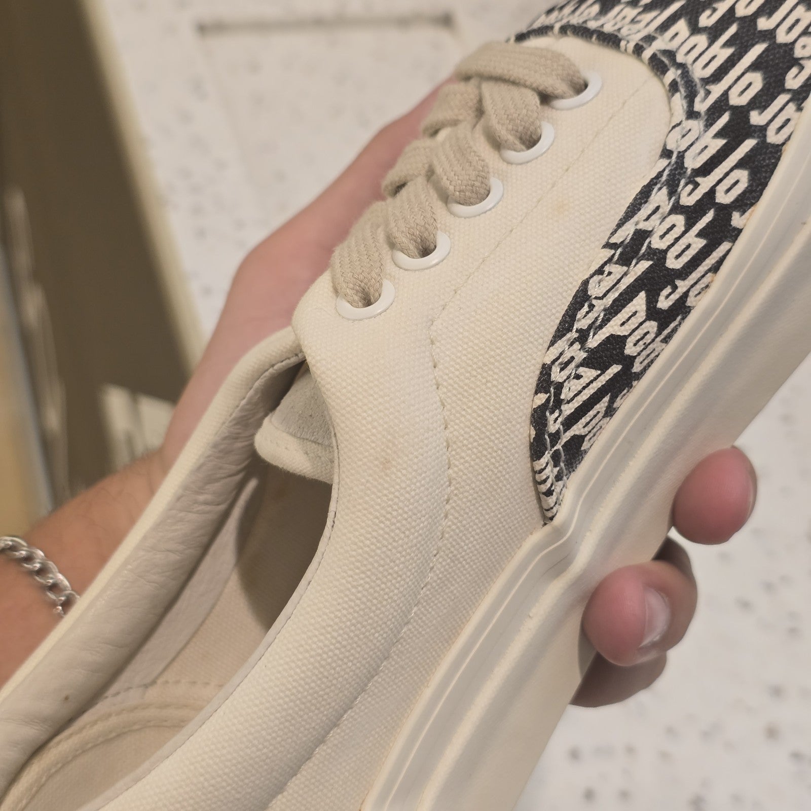 Fear of God x Vans Era 95 DX Collection 2 White SZ 8 Stains