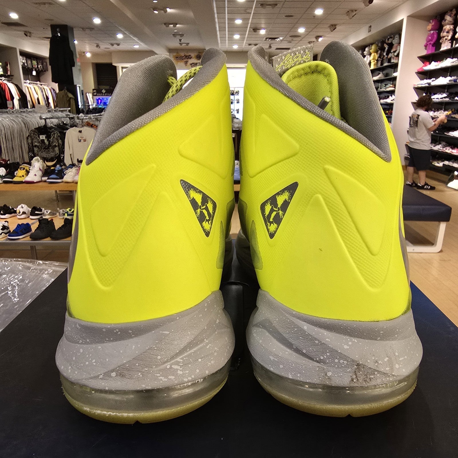 Size 12 - Nike LeBron 10 Volt - 541100-700