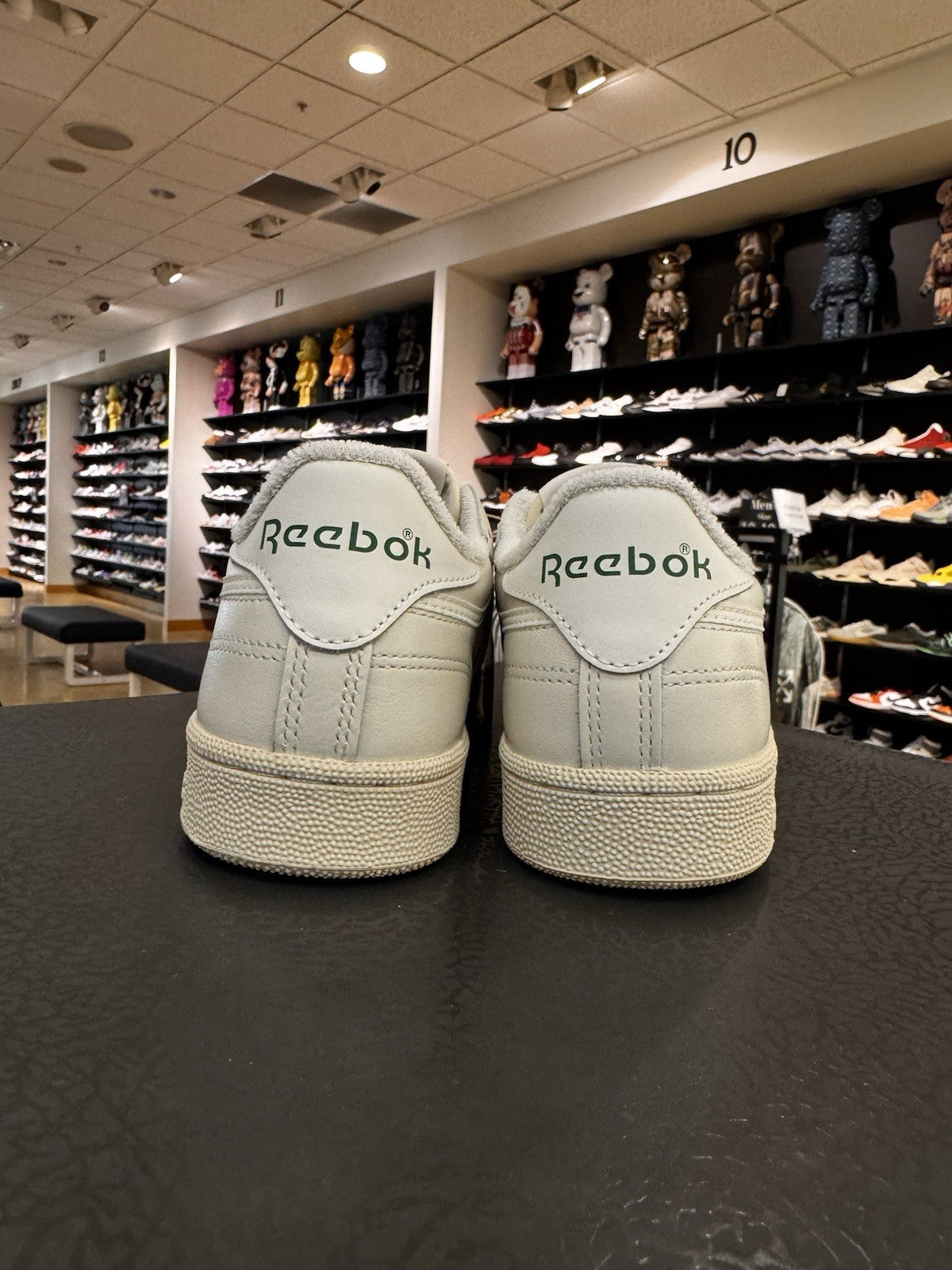Reebok Club C 85 Vintage Chalk Glen Green Womens Size 8