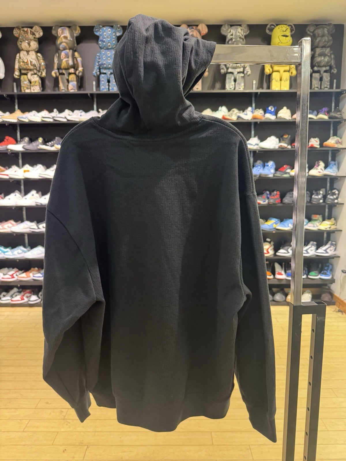 Jordan x A Ma Maniere Jacquard Hoodie Men’s Size Large Black