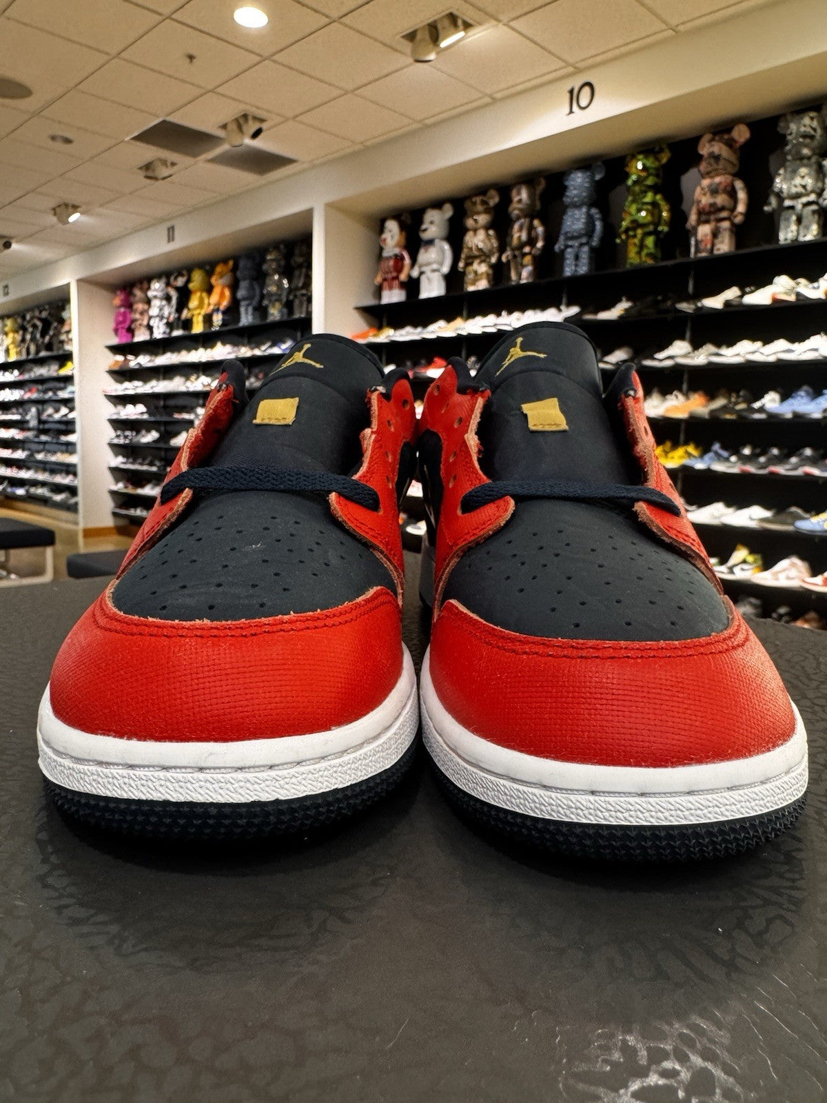 Jordan 1 Low Armory Navy Sport Red Size 6Y