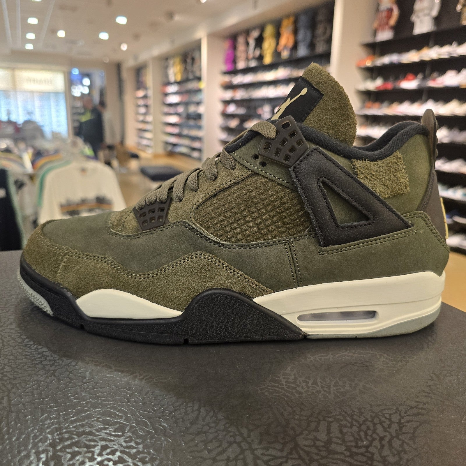 Size 12 - Jordan 4 SE Retro Low Craft Olive
