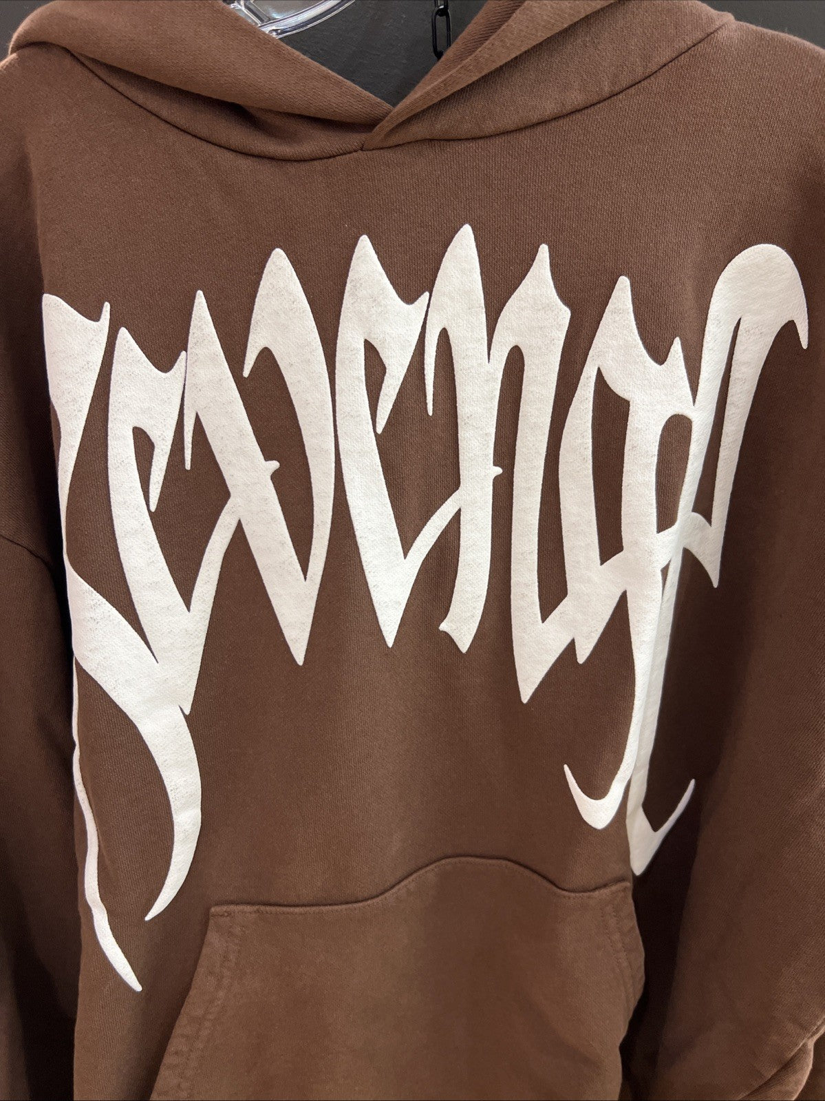 REVENGE X KILL HOODIE BROWN/WHITE XXXTENTACION SZ L